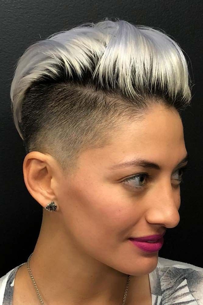 Bold Undercut Pixie