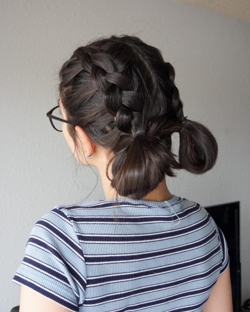 Sports Bun Hair
