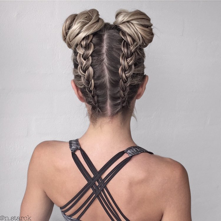 Bun Athletic Hair