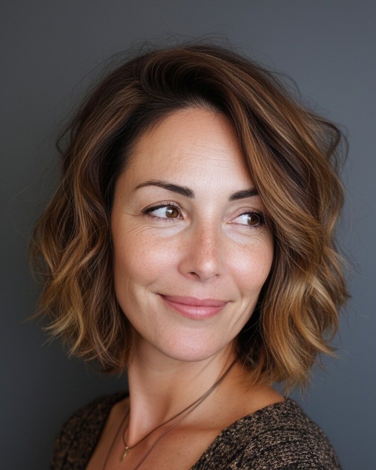 Bob Hairstyles for Square Faces