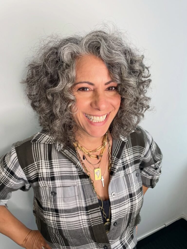 Curly Bob Over 40