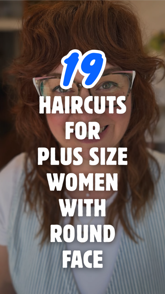 Haircuts for Plus Size Women with Round Faces