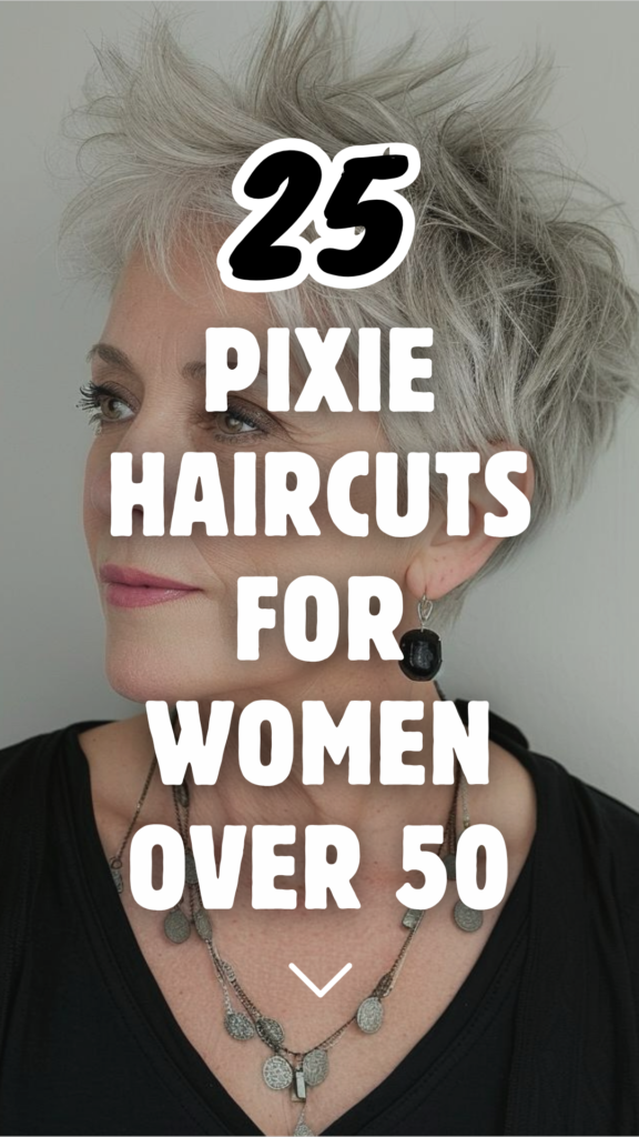 Pixie Haircuts for Women Over 50