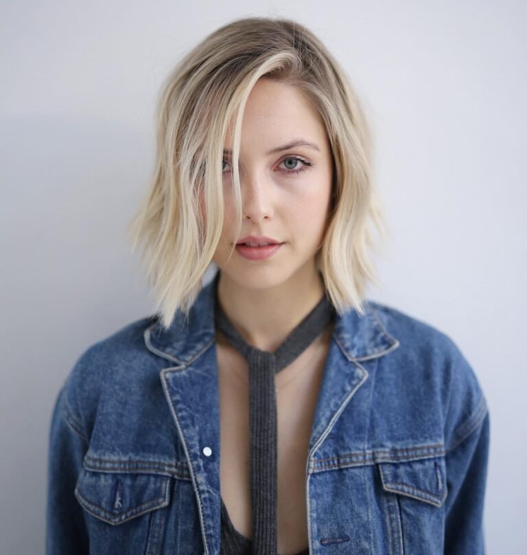 Short Hair for Oval Face