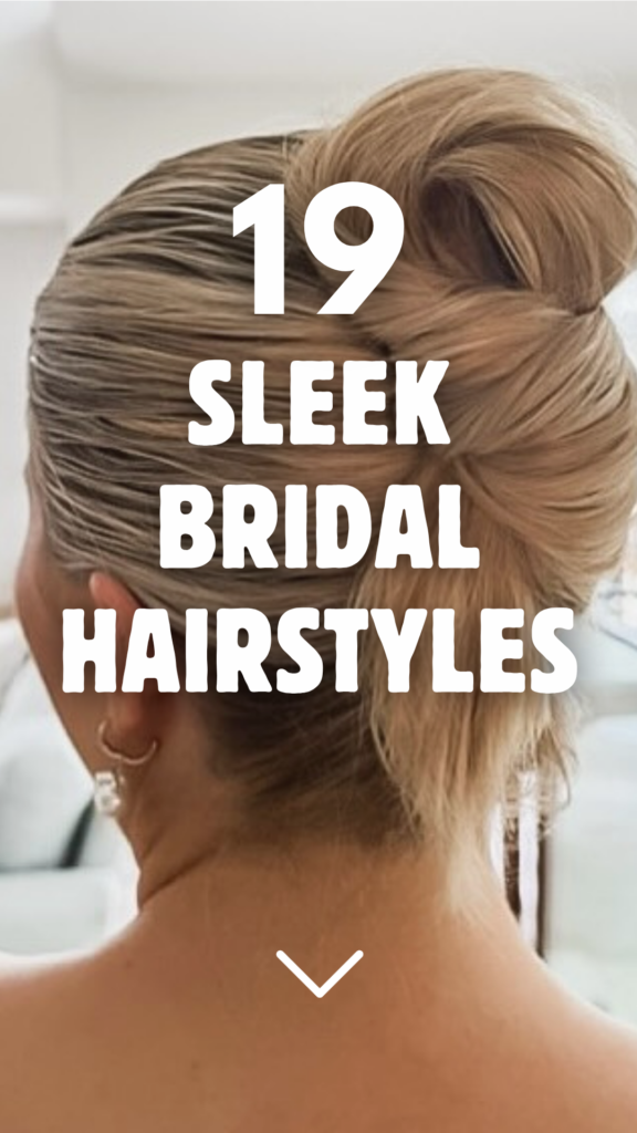 Sleek Bridal Hairstyles