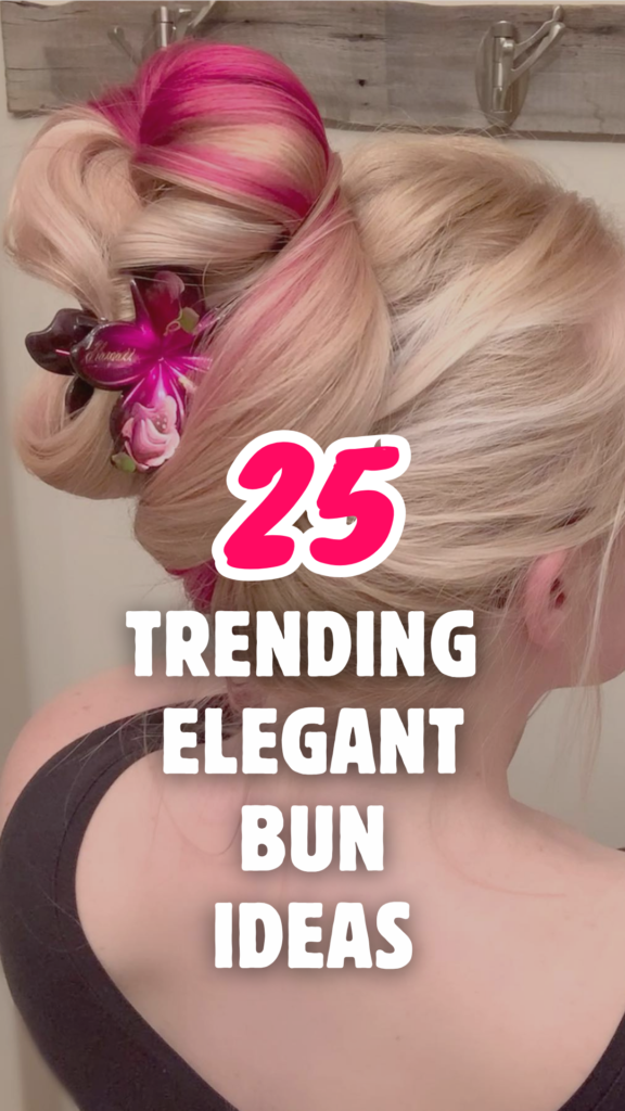Unique Bun Hairstyles