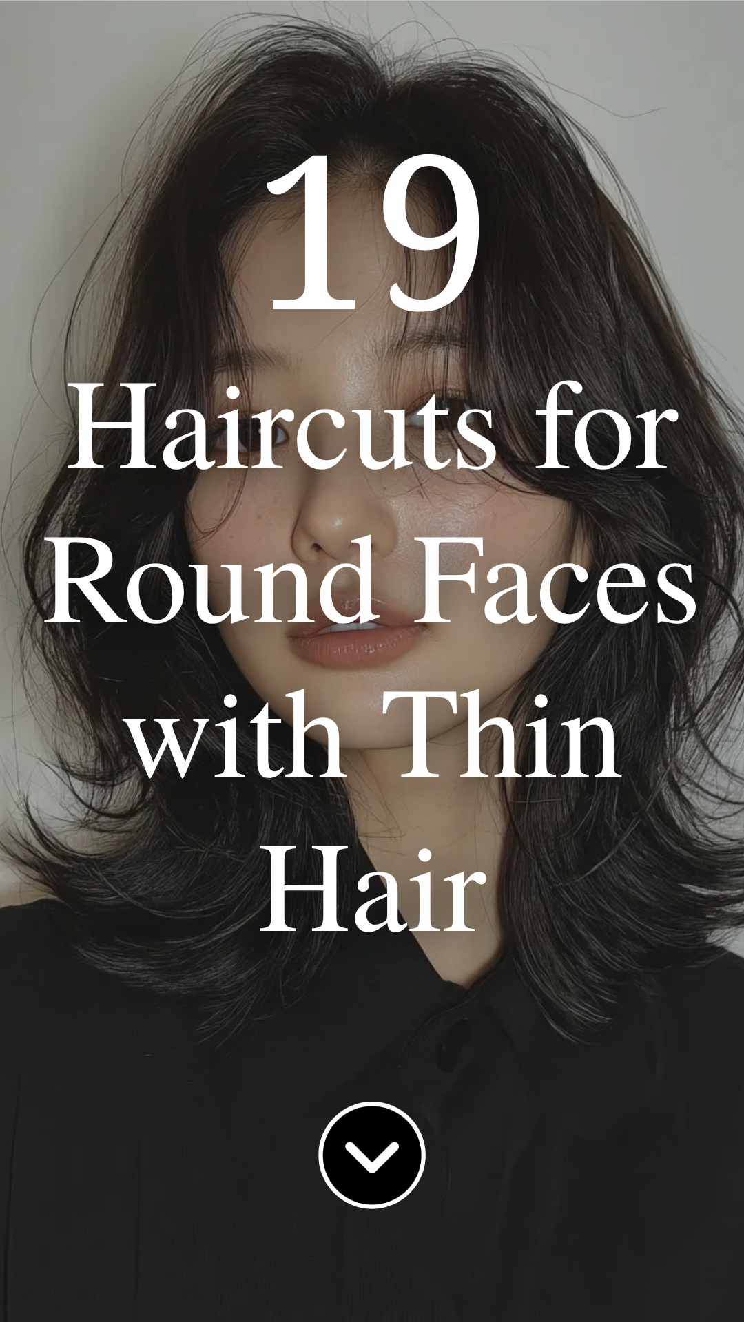 haircuts-for-round-faces-with-thin-hair
