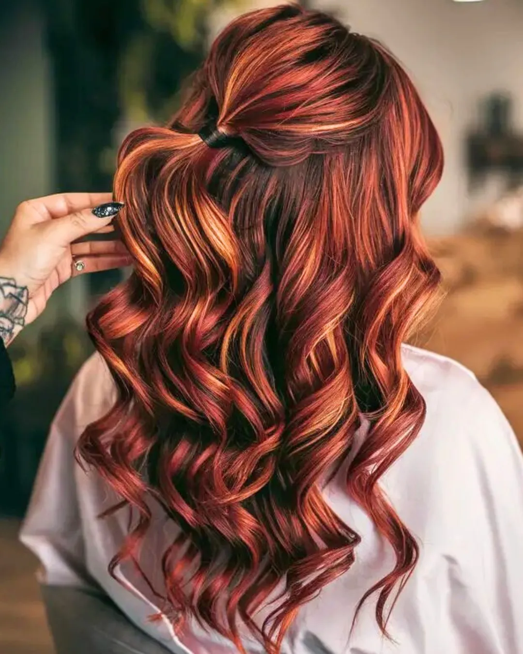 Long soft waves with side part