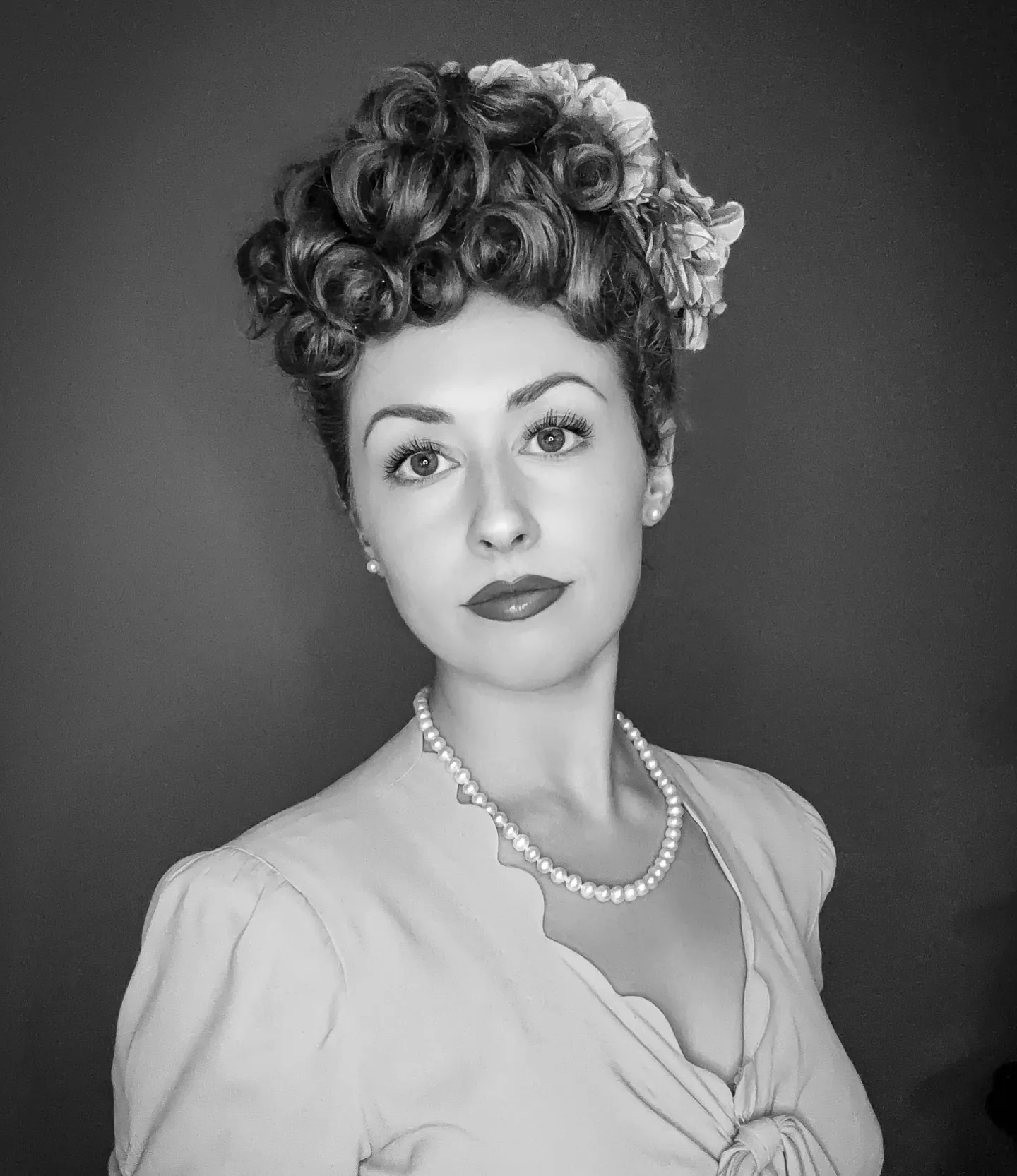 Curled Updo