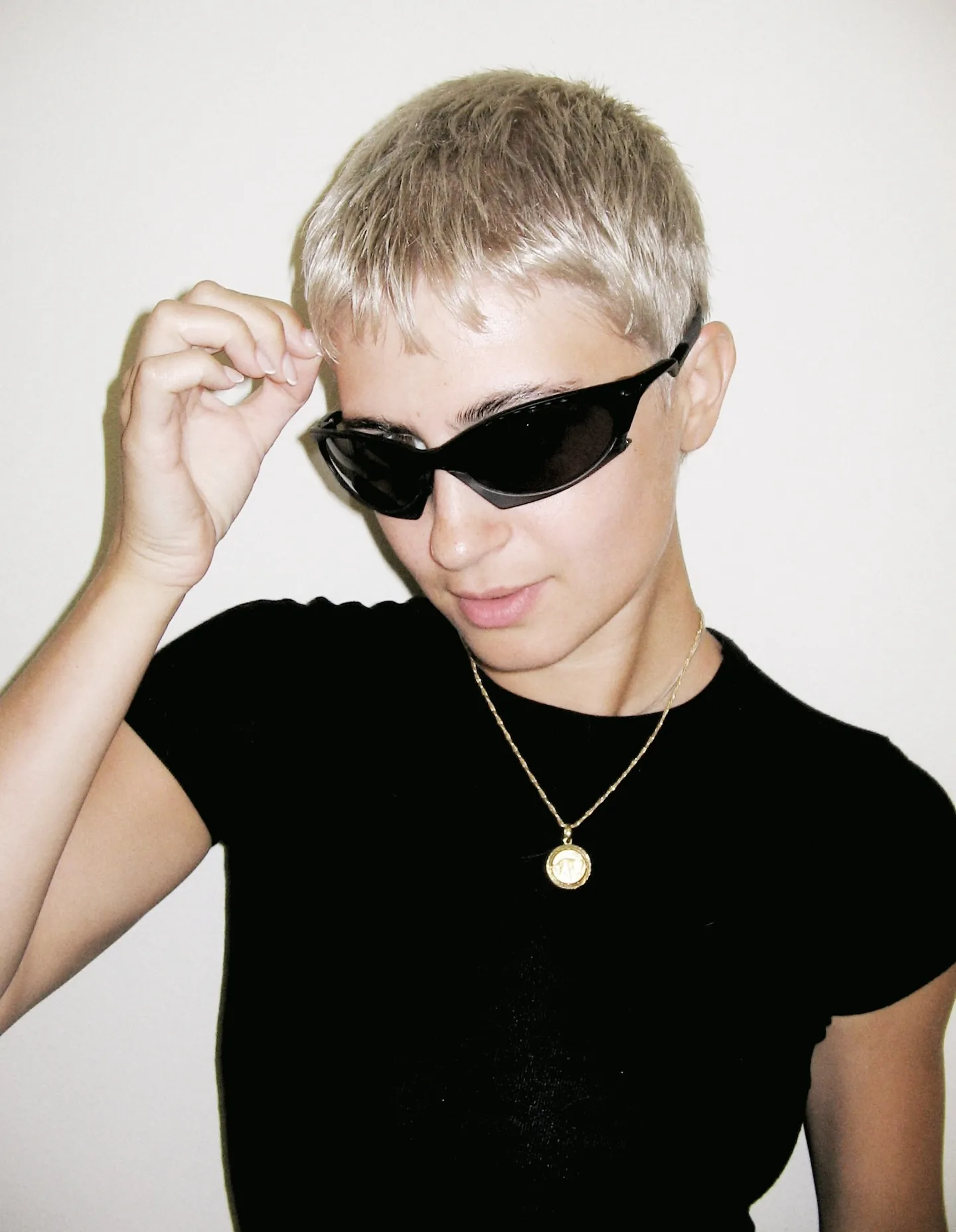 Ash Blonde Pixie