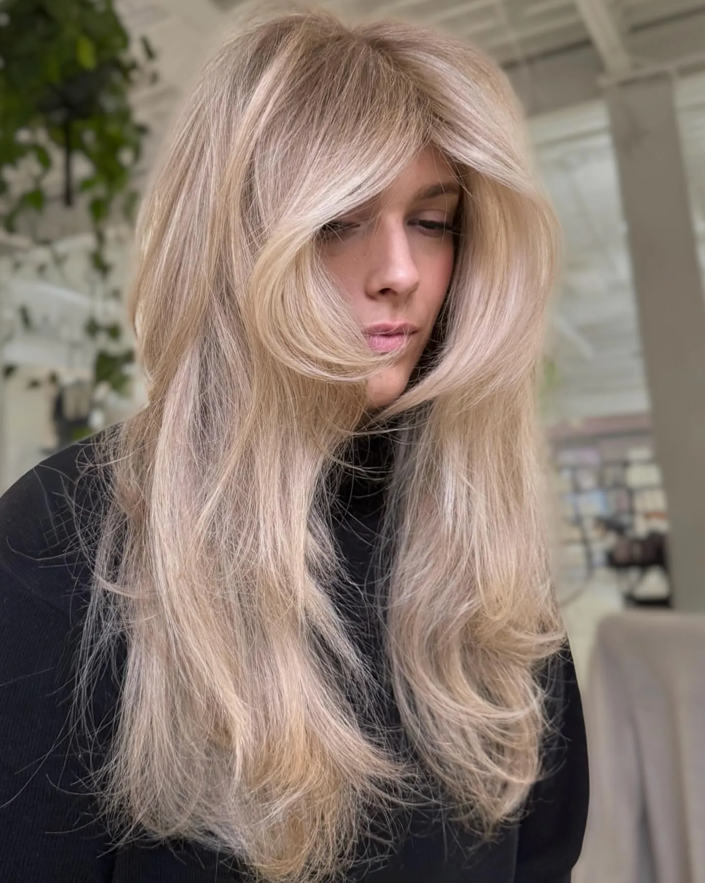 Feathered Beige Layers