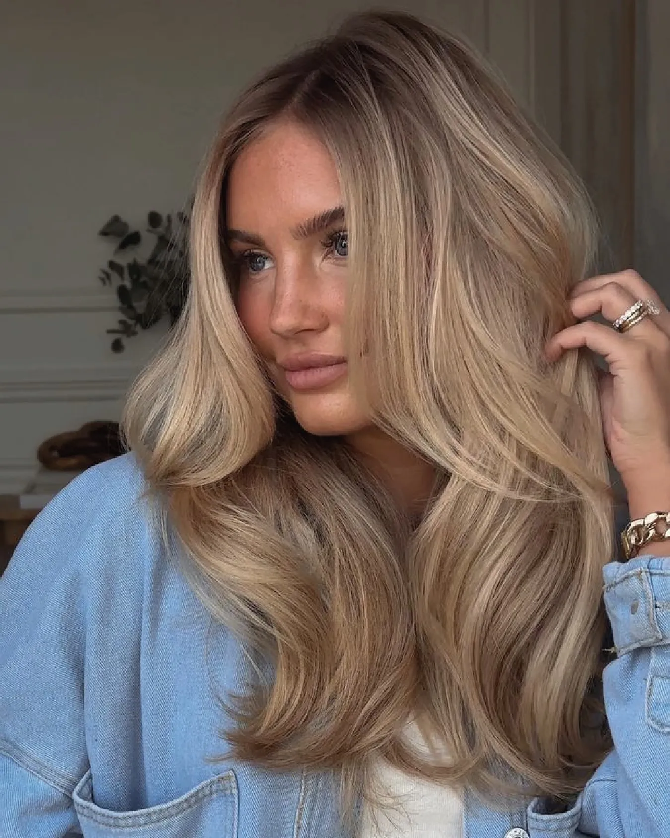 Beige Blowout Layers