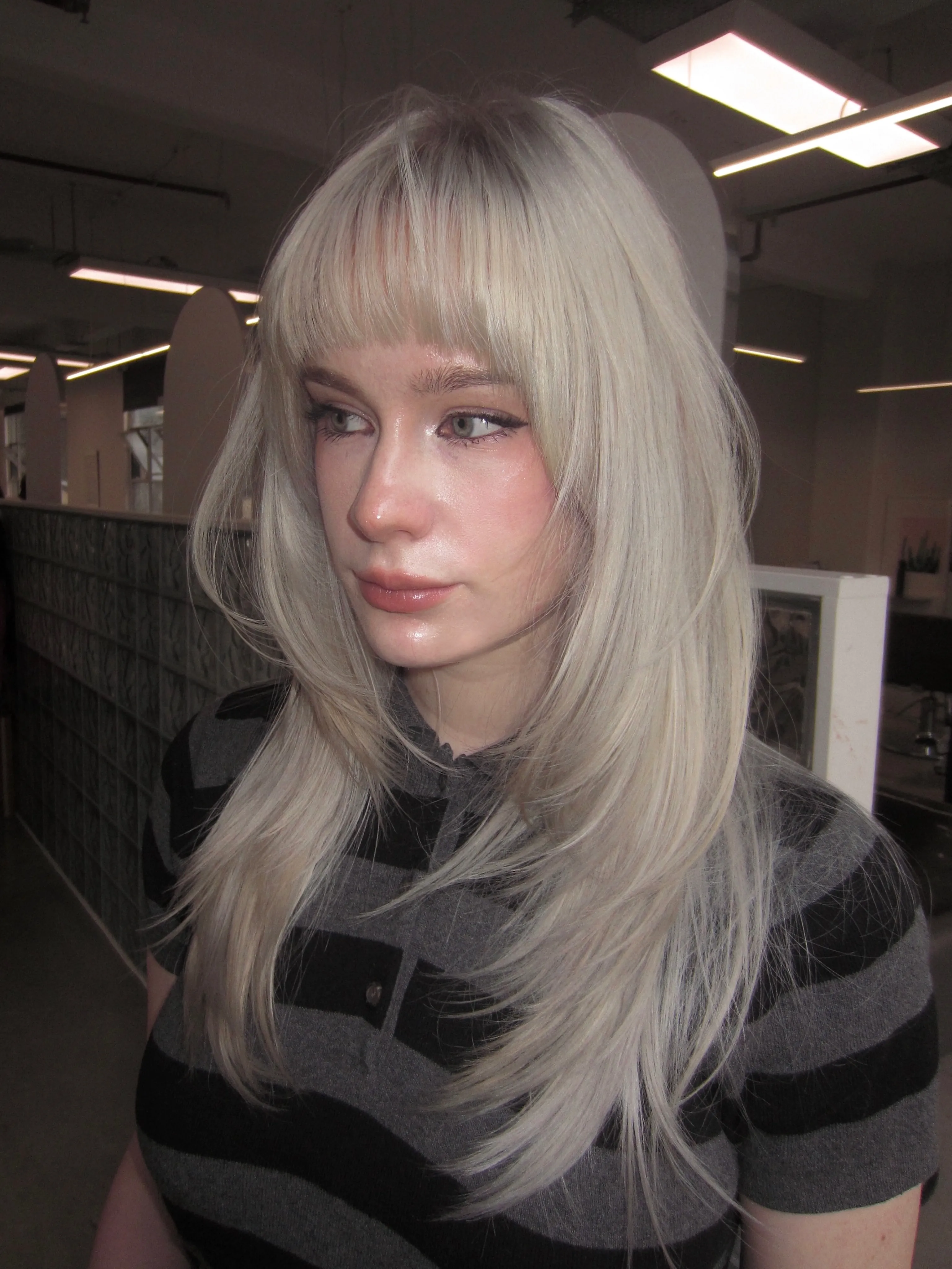 Beige Shag Fringe