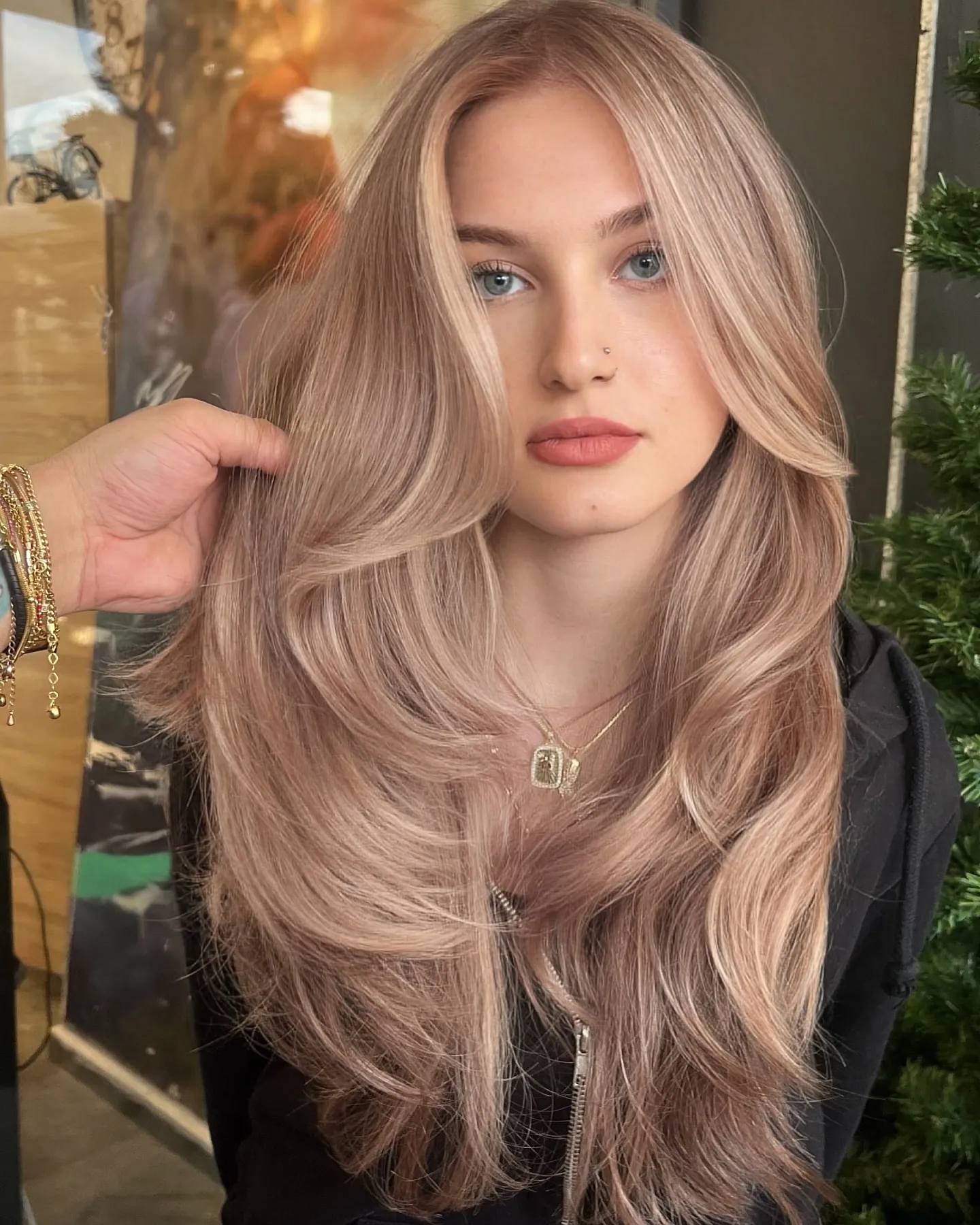 Long Beige Layers