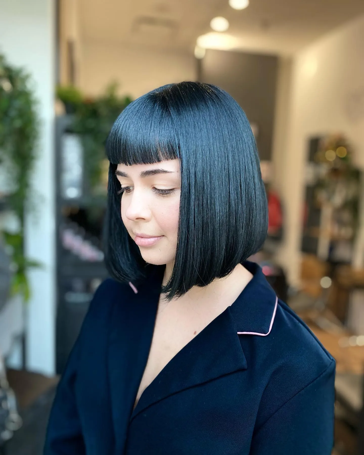 Blunt French Bob