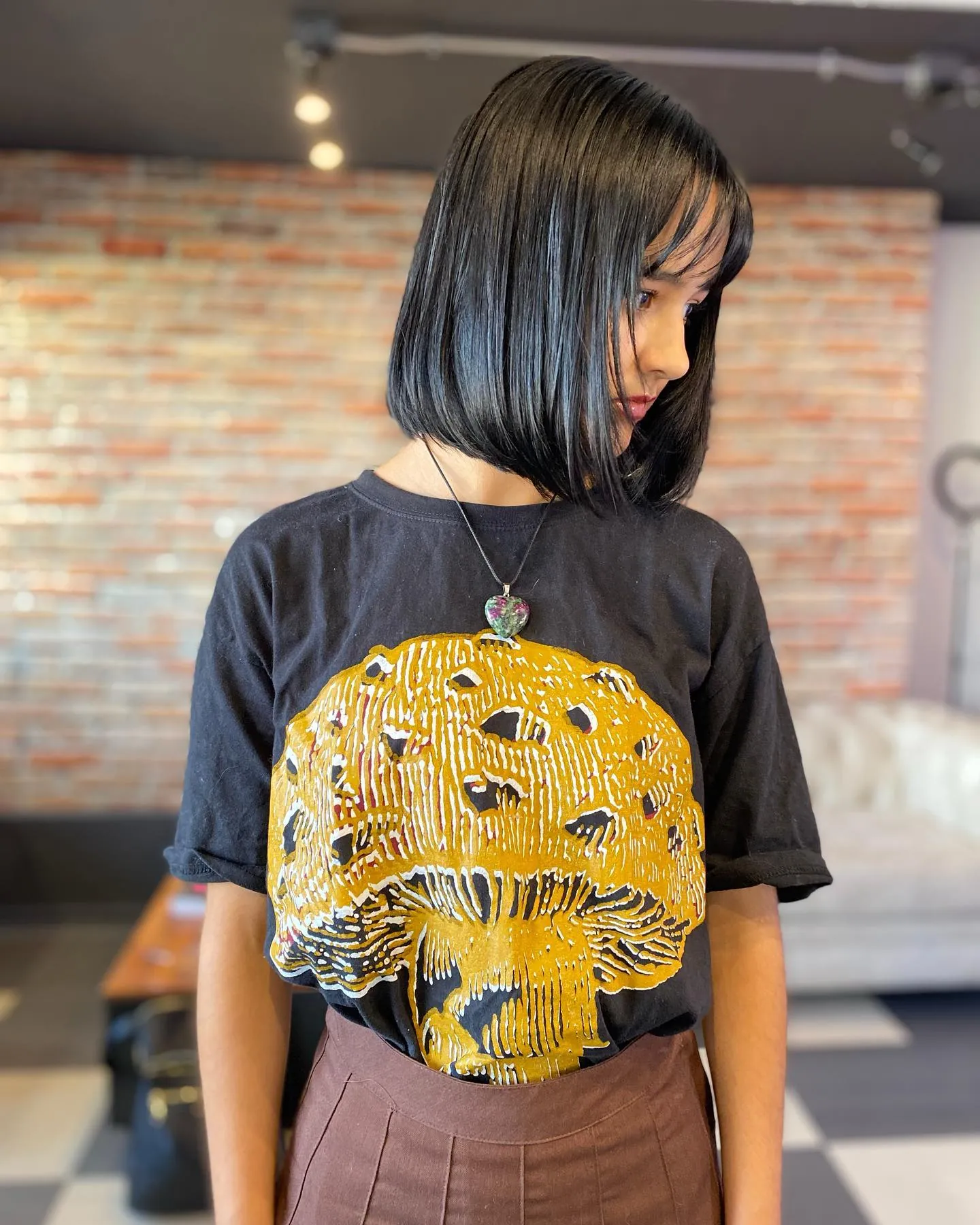 Straight Bob With Bangs