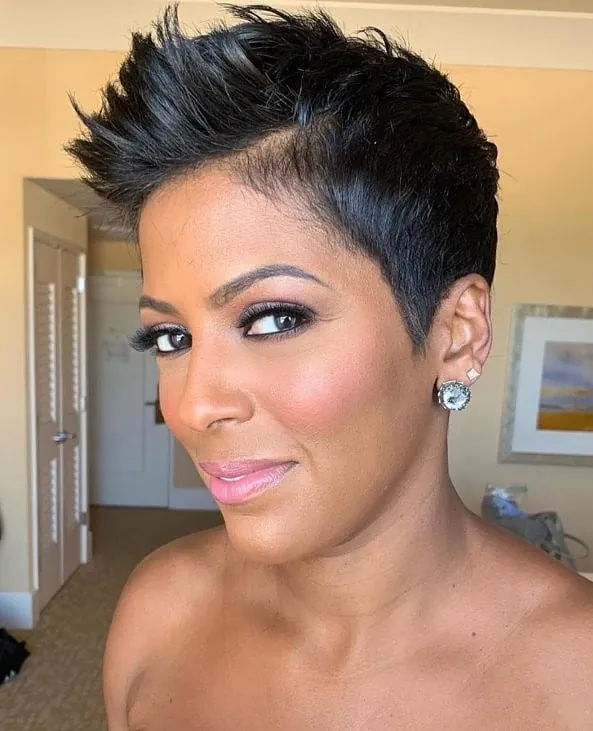 spiked pixie haircut