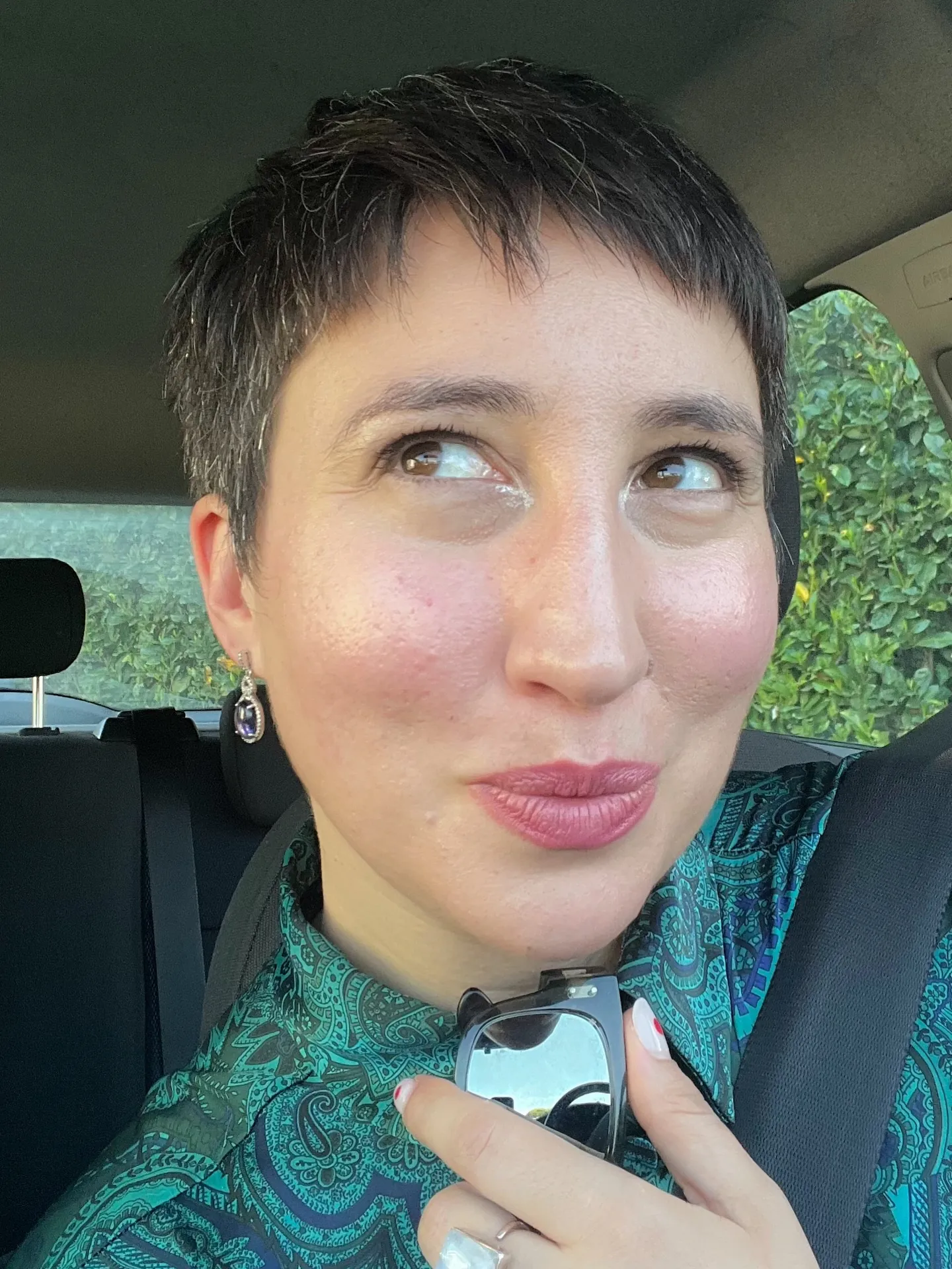 short tapered crop haircut