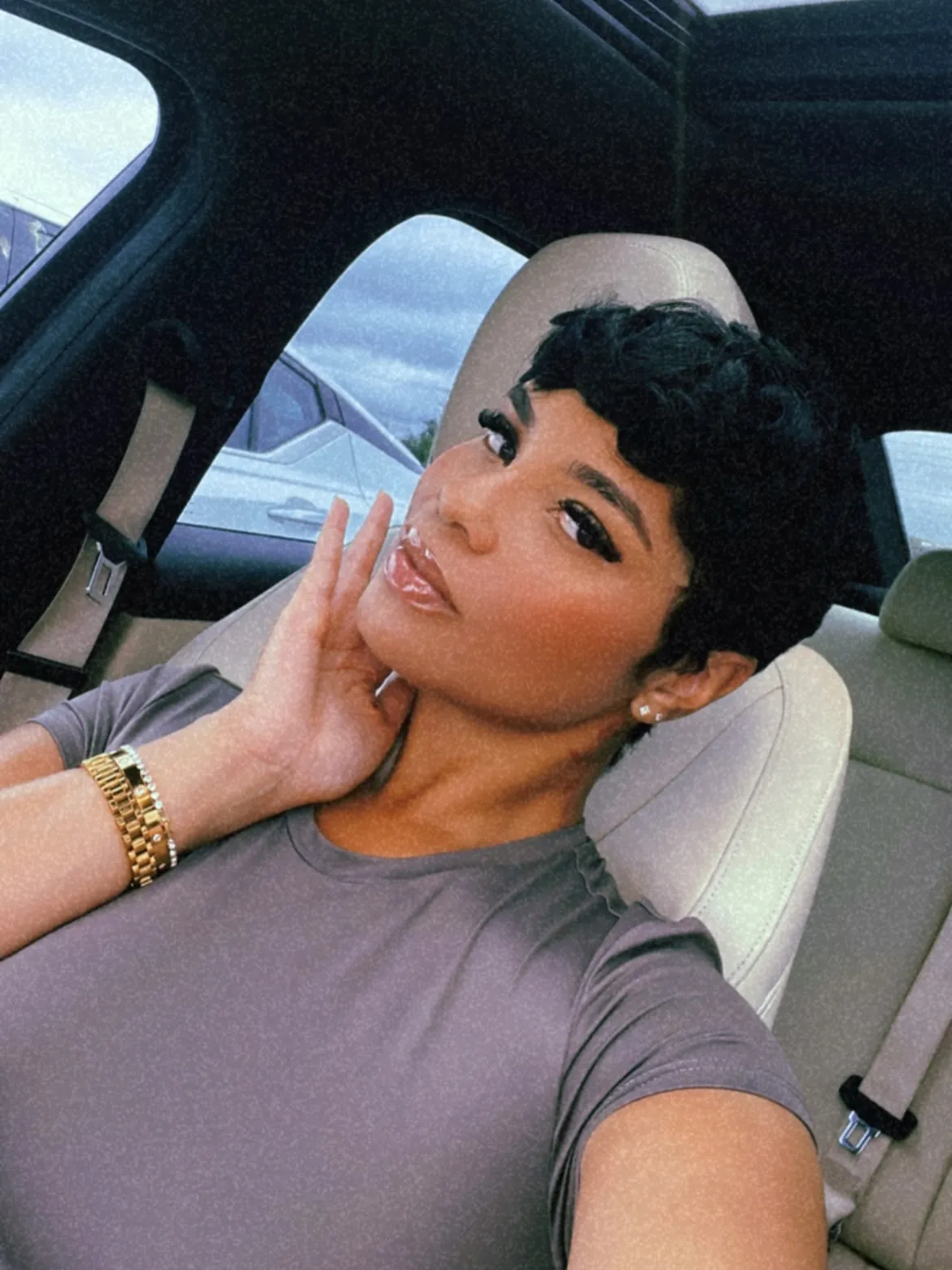 curly pixie haircut