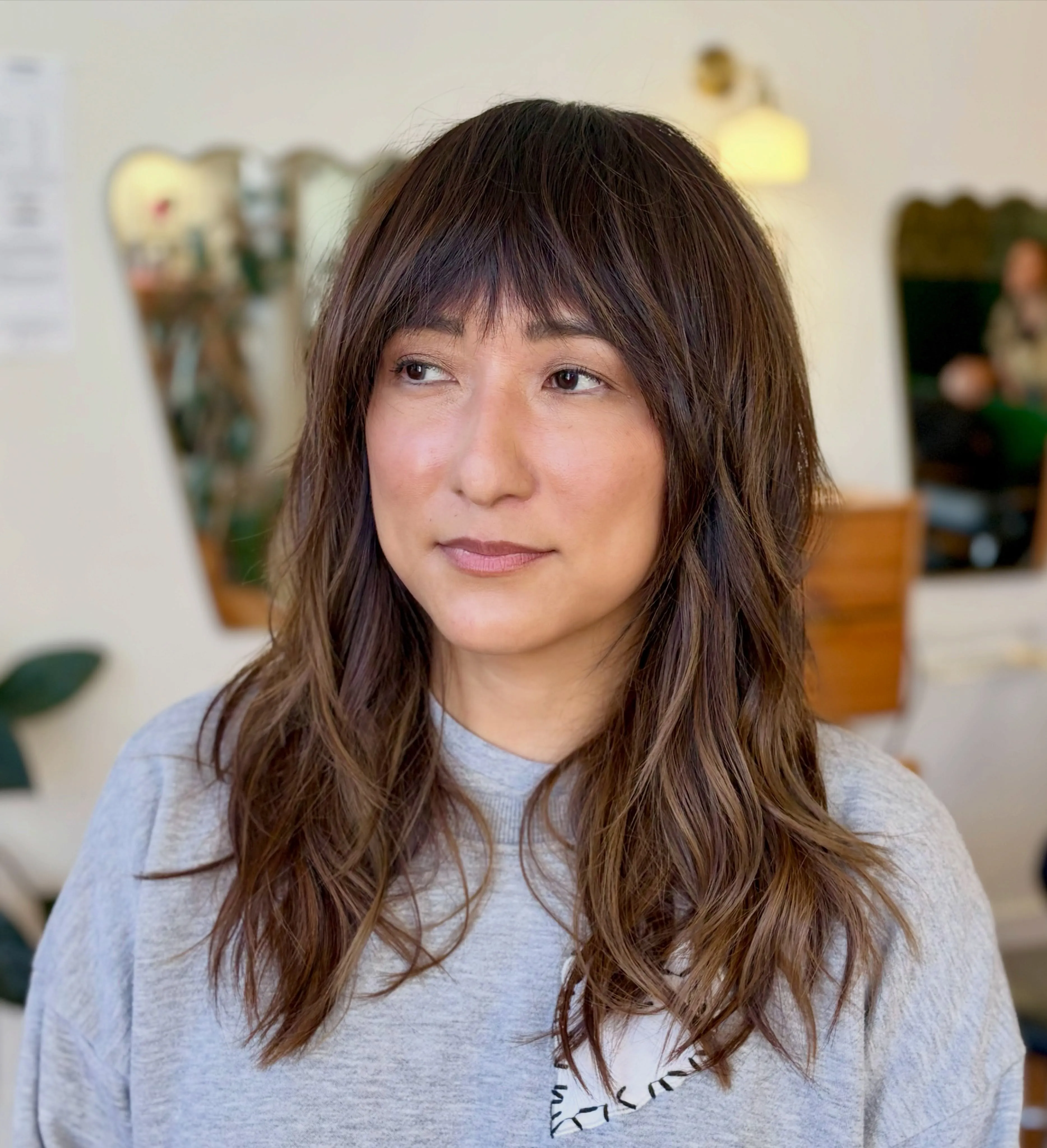 Rounded Layers hairstyle