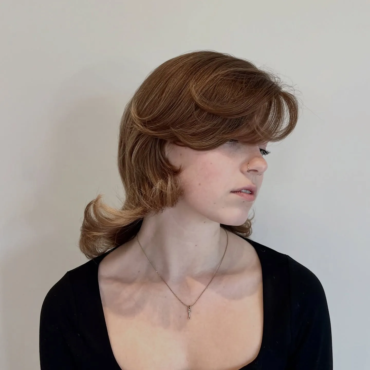 Smooth Bouffant hairstyle