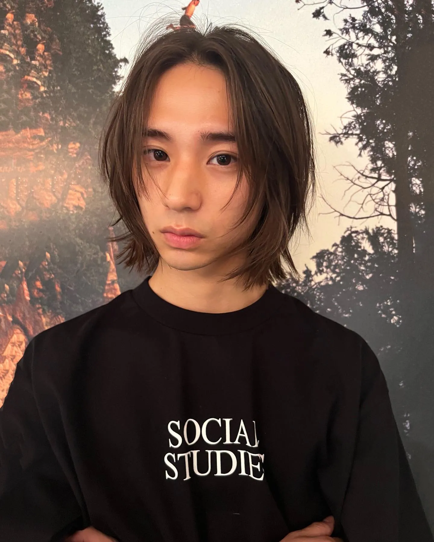 Soft Center-Part Bob