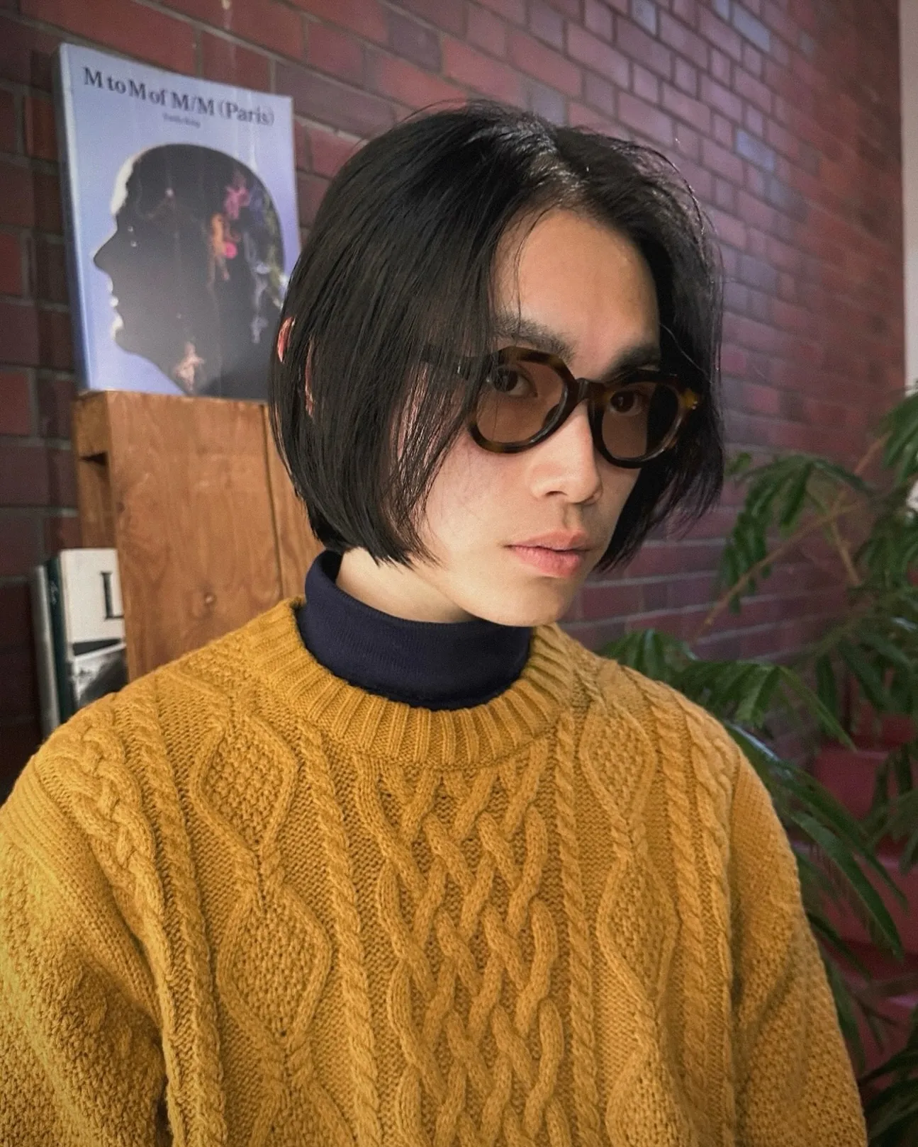 Rounded Black Bob