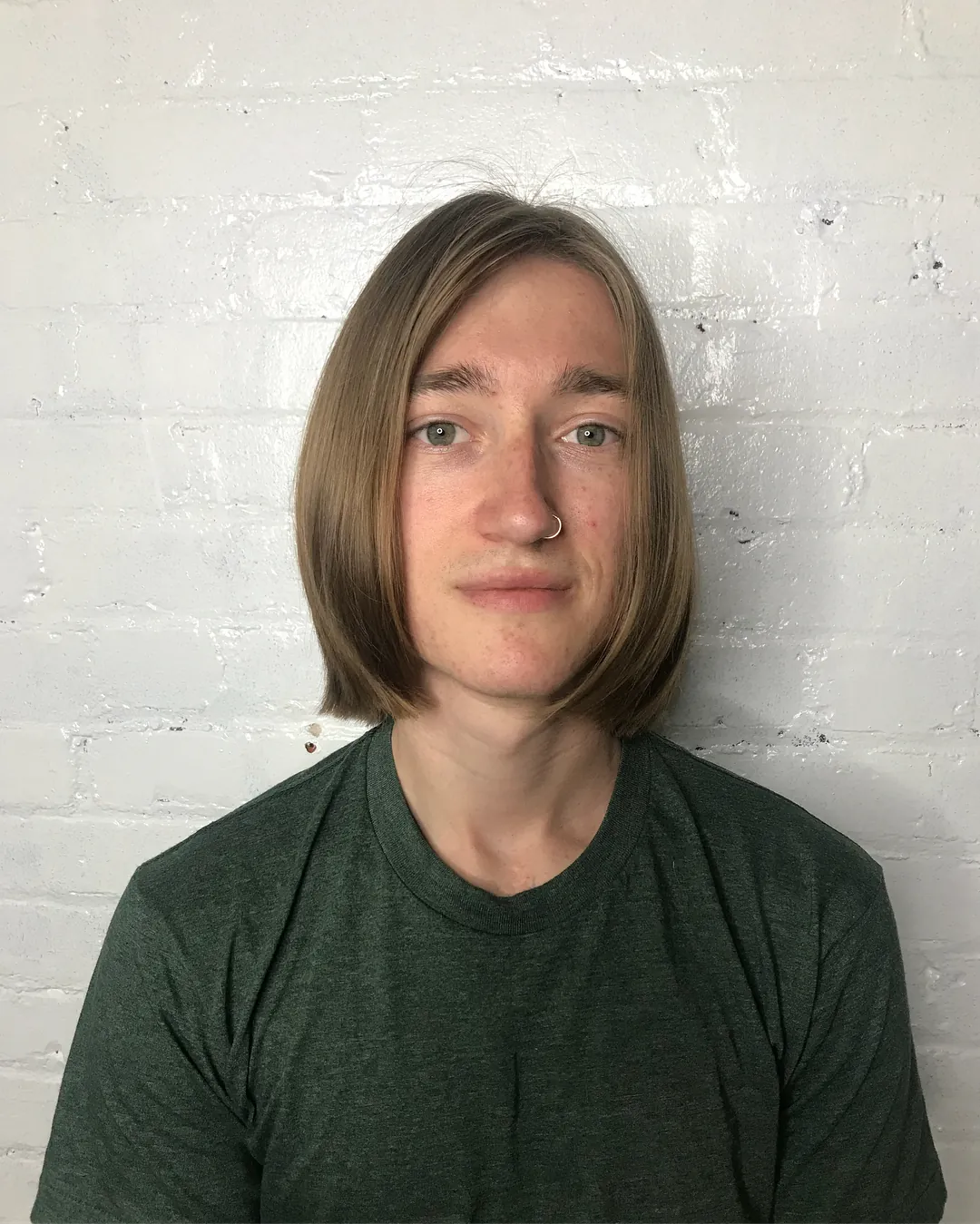 Side-Part Boy Bob