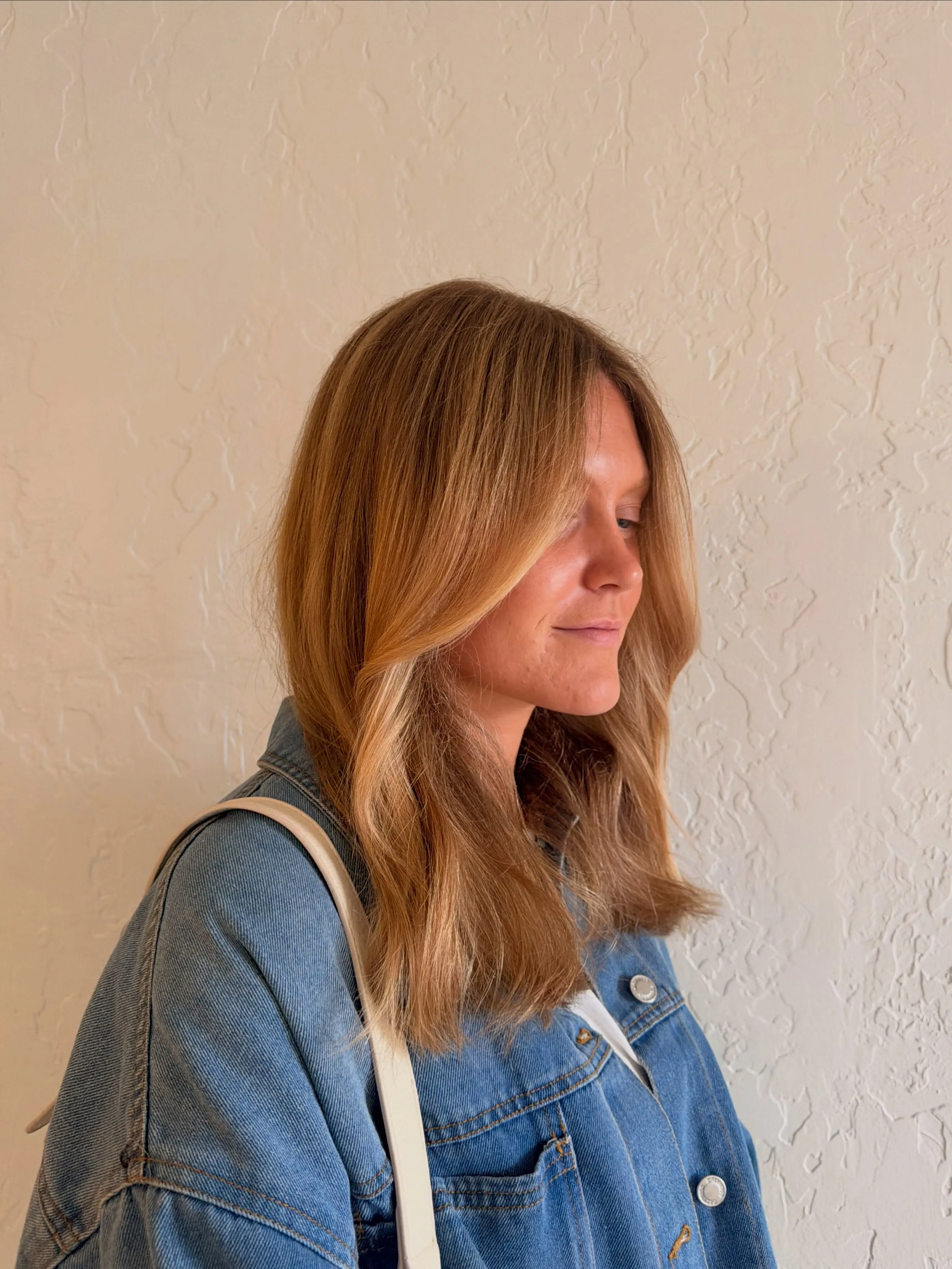 Bronde Wavy Lob