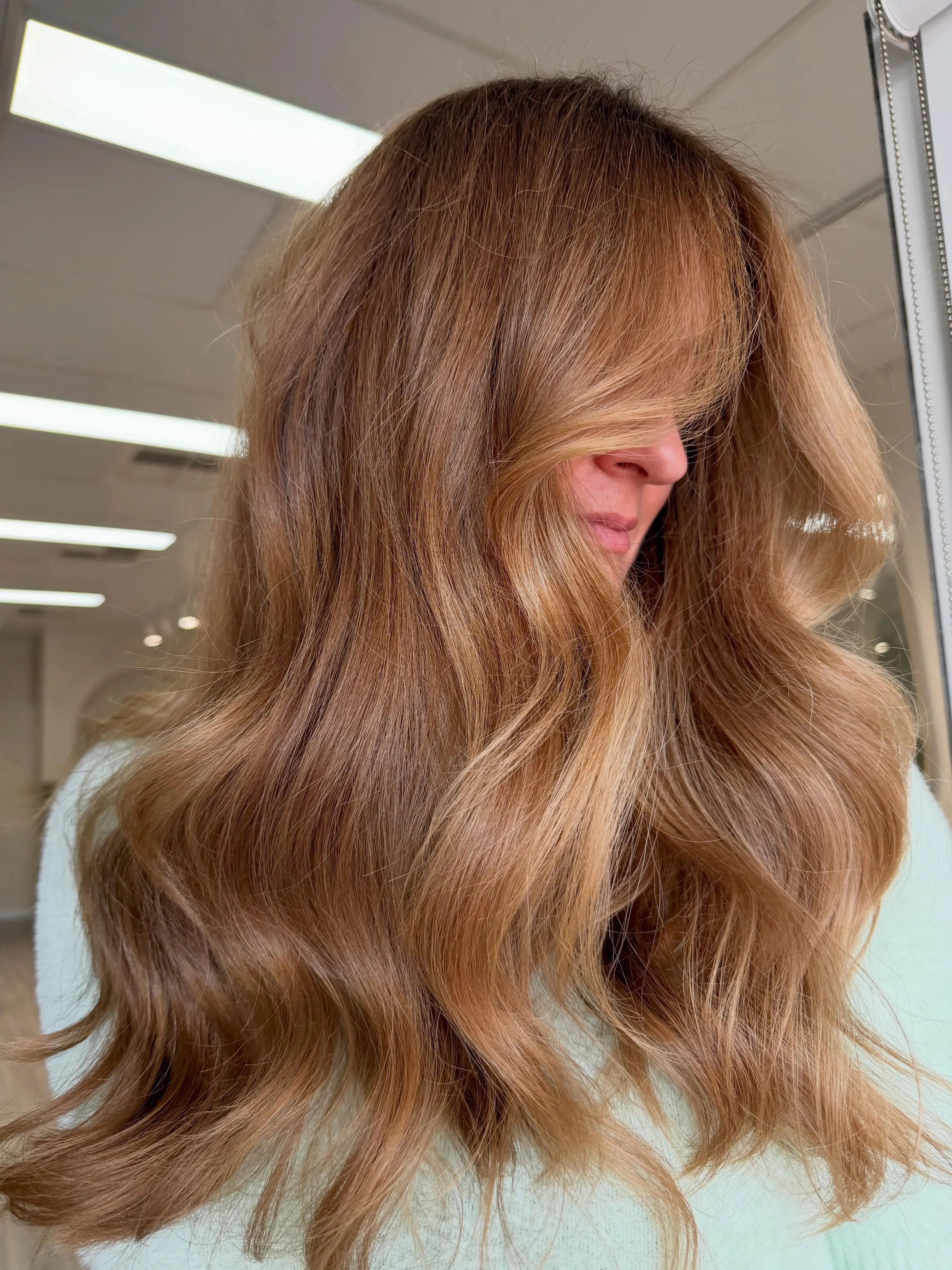 Coppery Bronde Waves