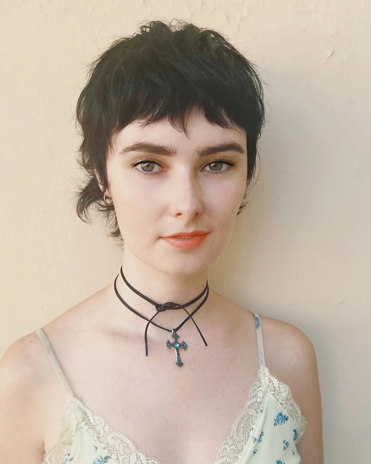 tousled choppy pixie