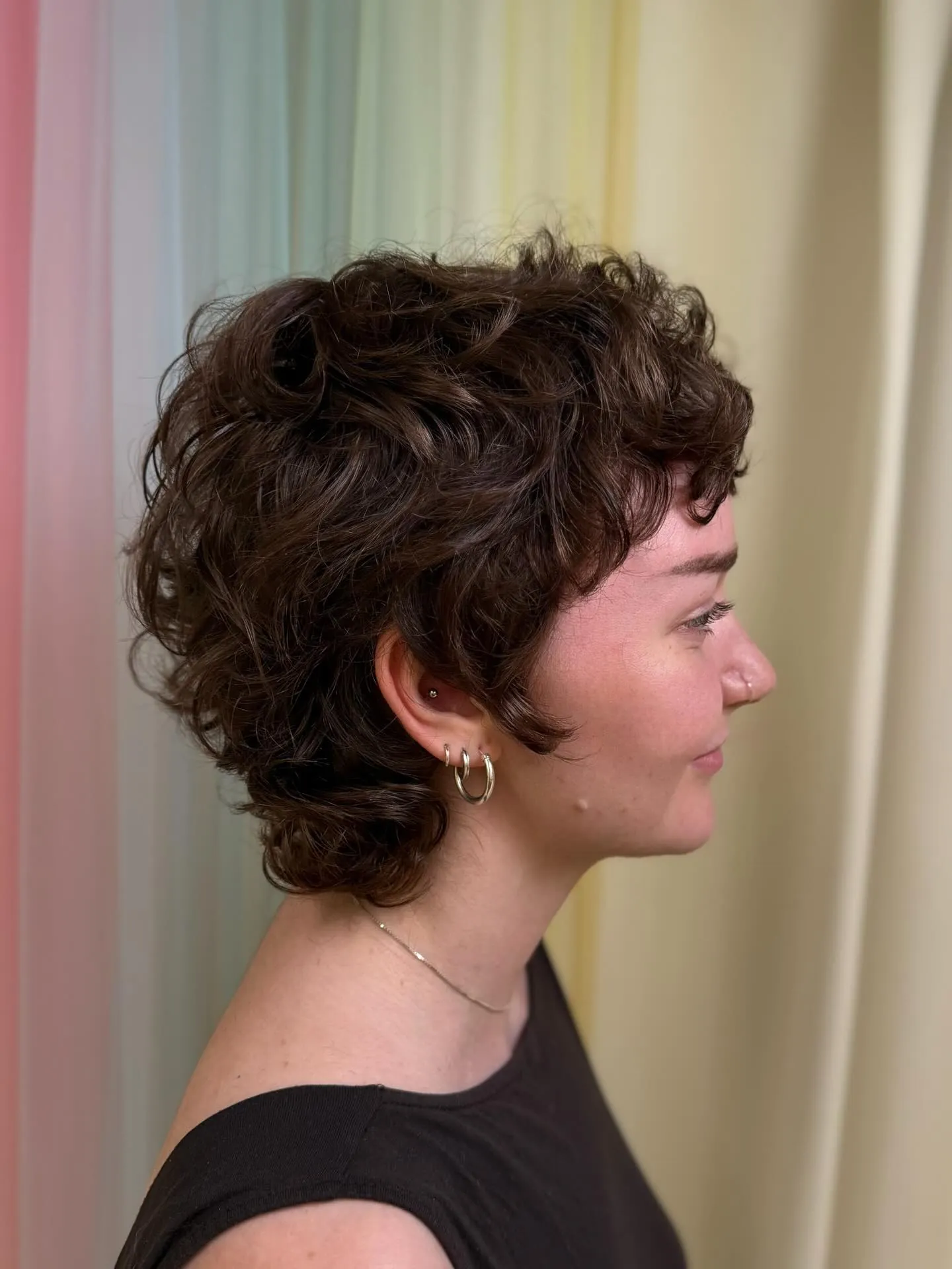 modern choppy pixie