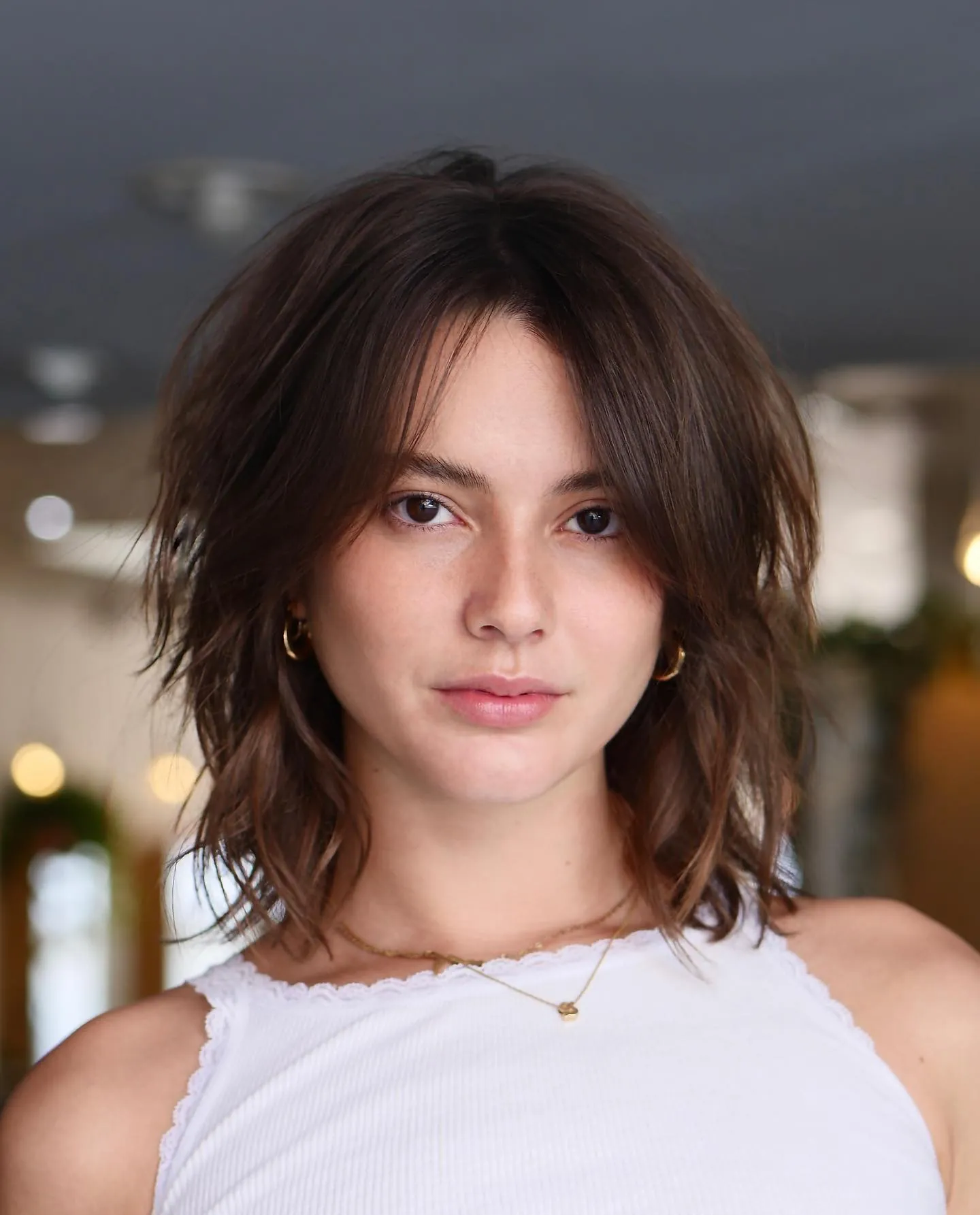 Shoulder-Length Shag