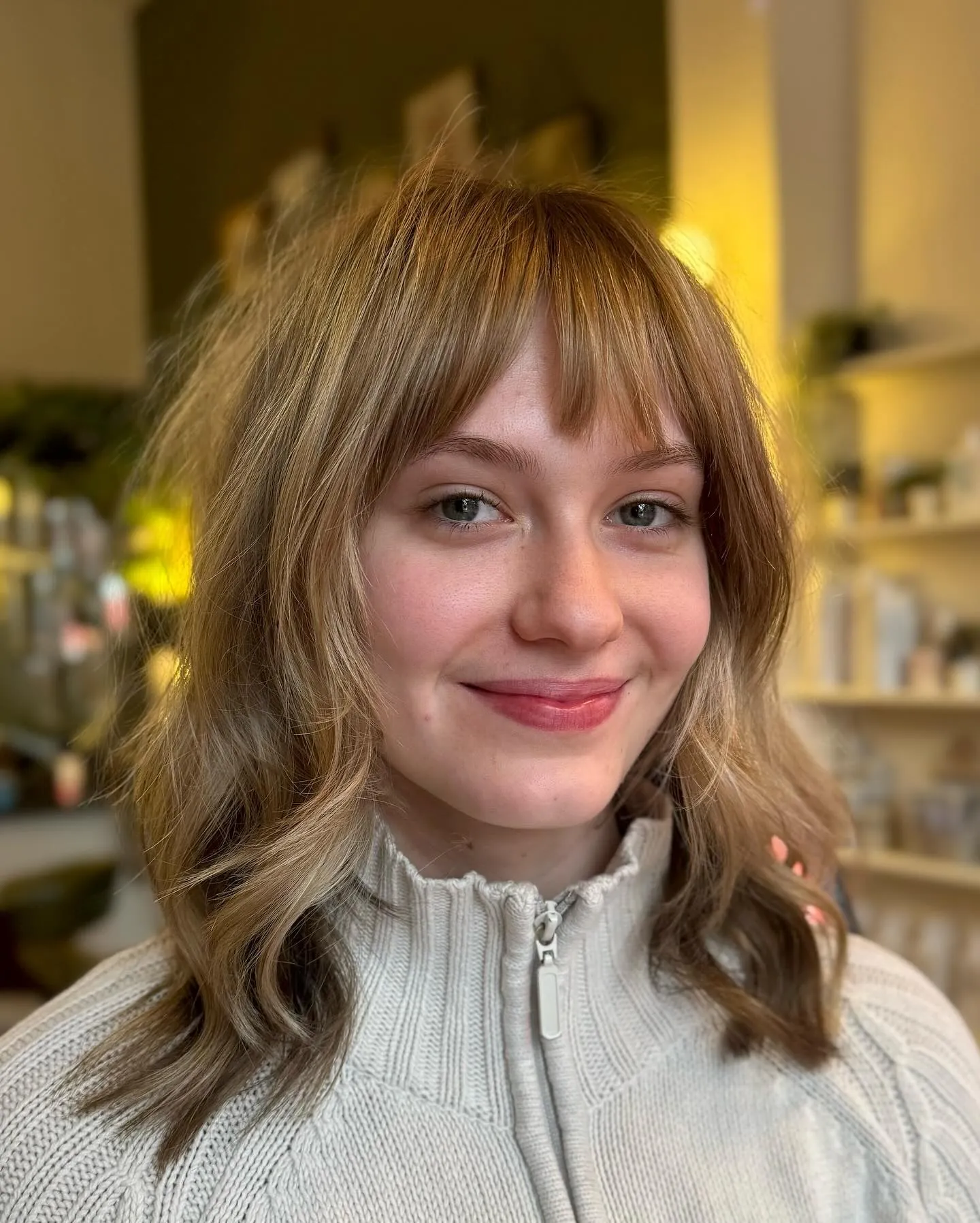 Layered Cut With Bangs