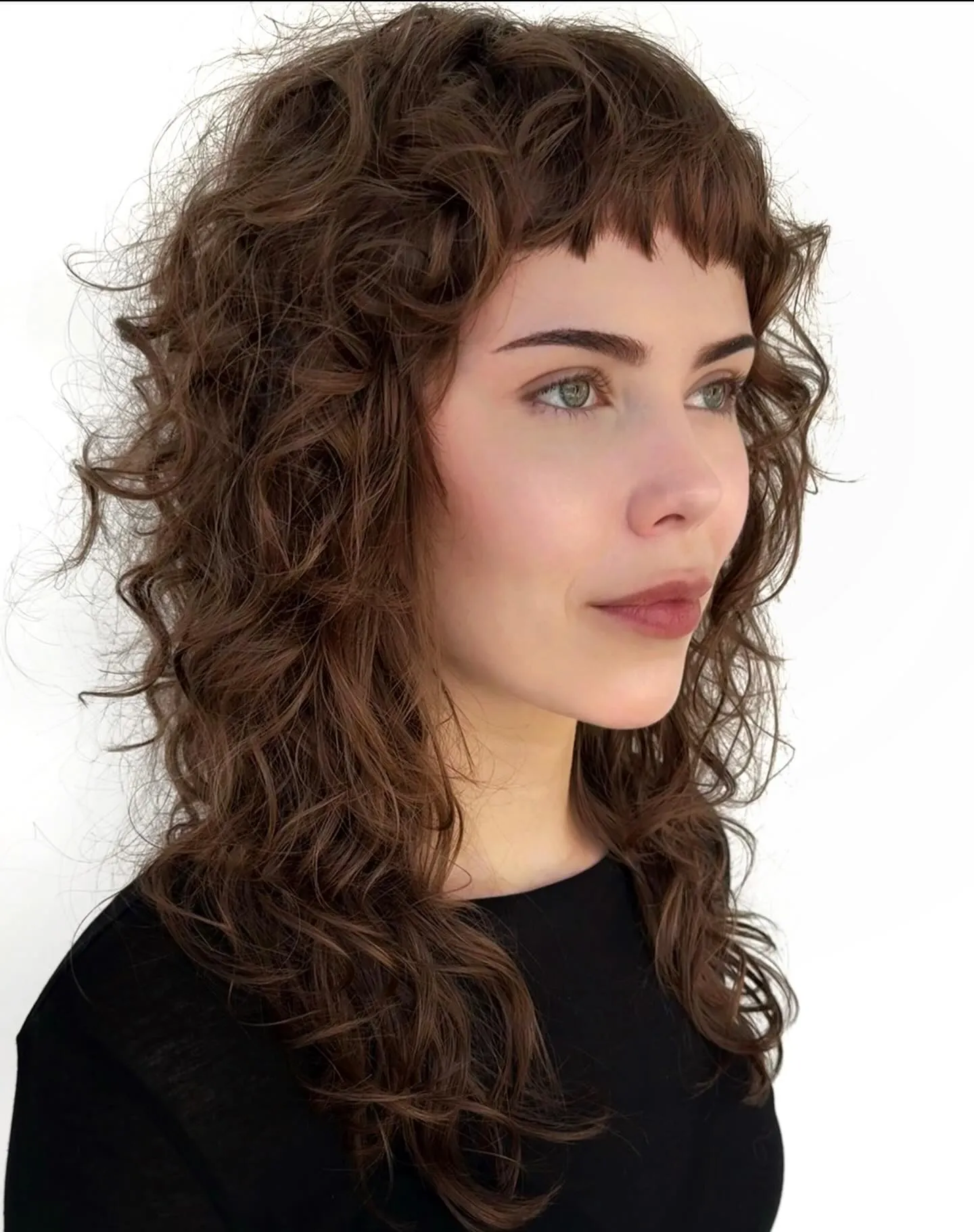Rounded Bangs hairstyle