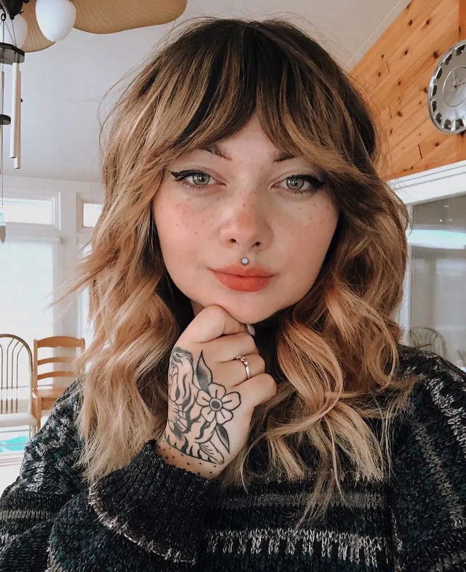 Wispy Bangs hairstyle