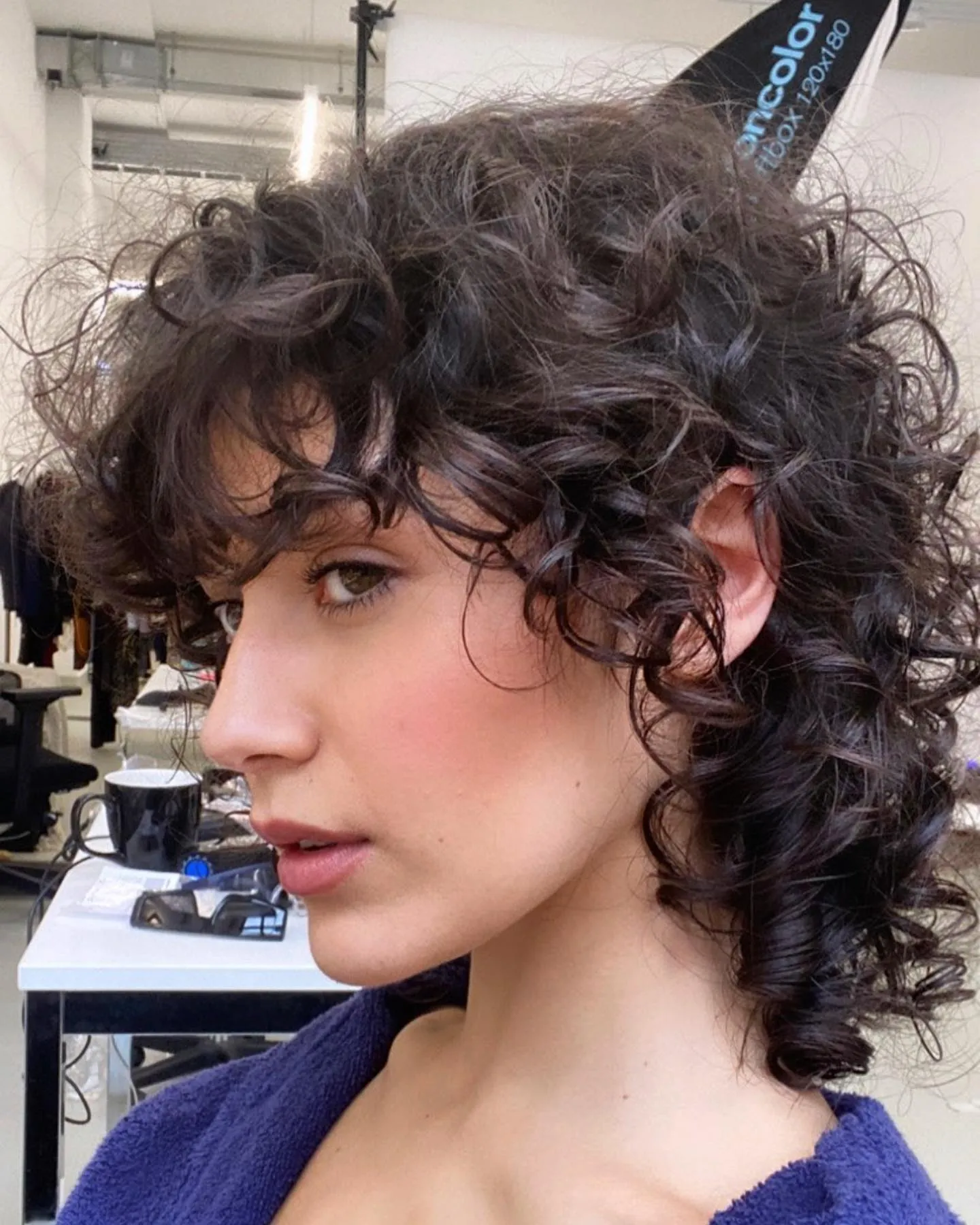 Short Curly Layers hairstyle