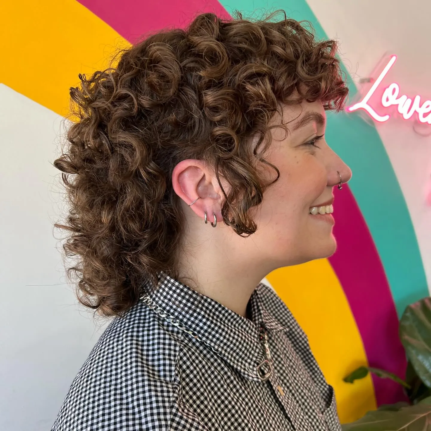 Textured Shape hairstyle