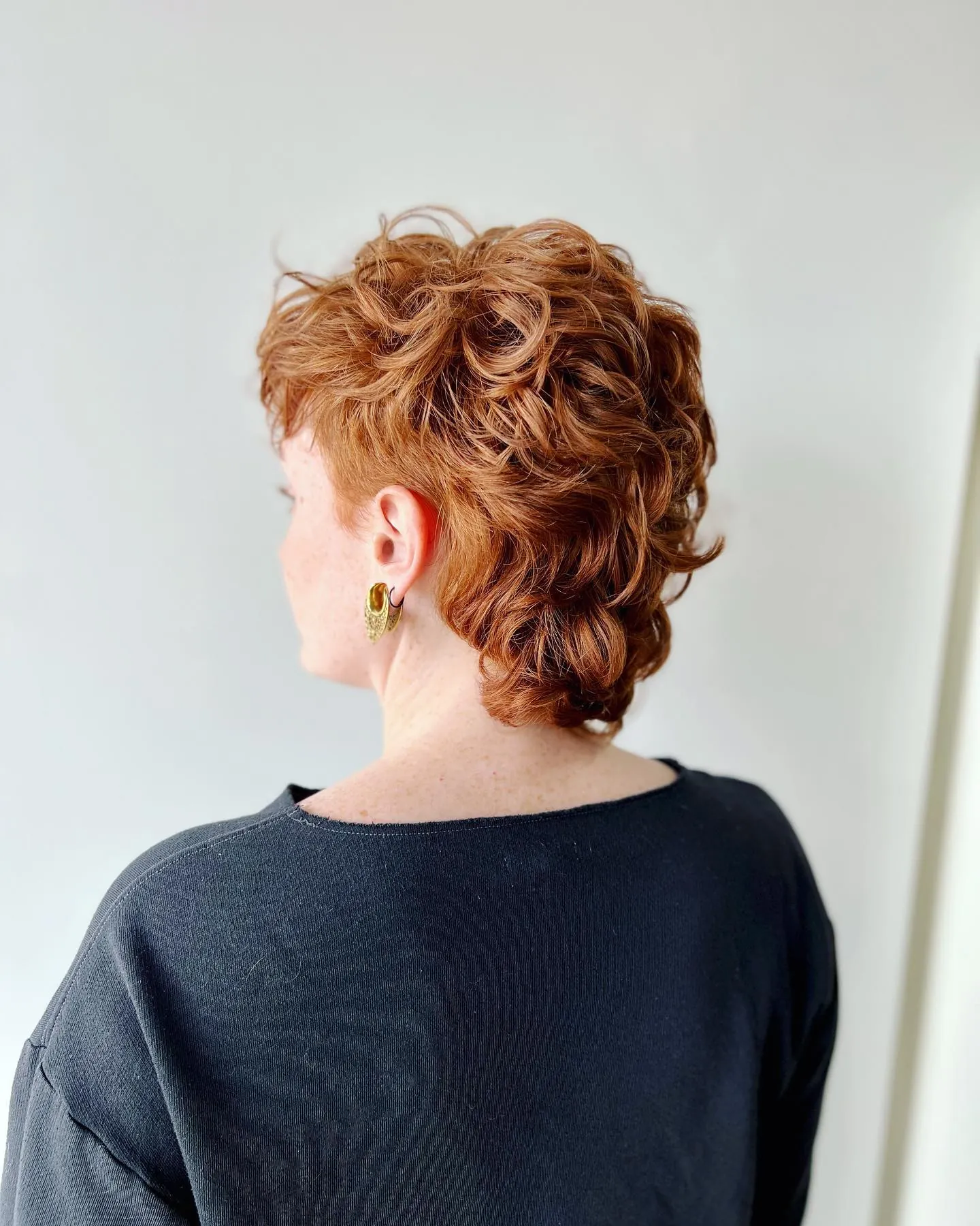 Curly Fringe hairstyle