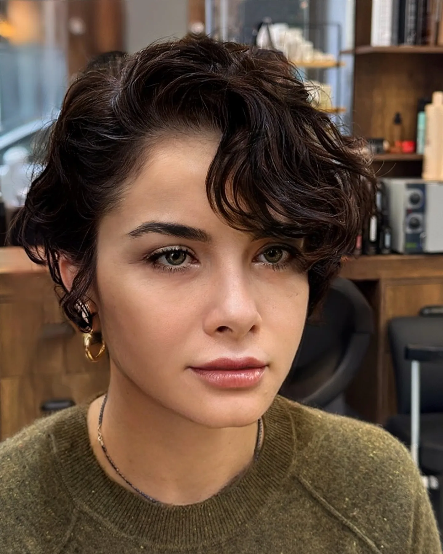 Textured Pixie hairstyle