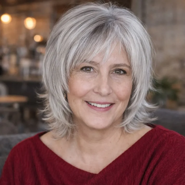 Curtain Bangs for Women Over 50