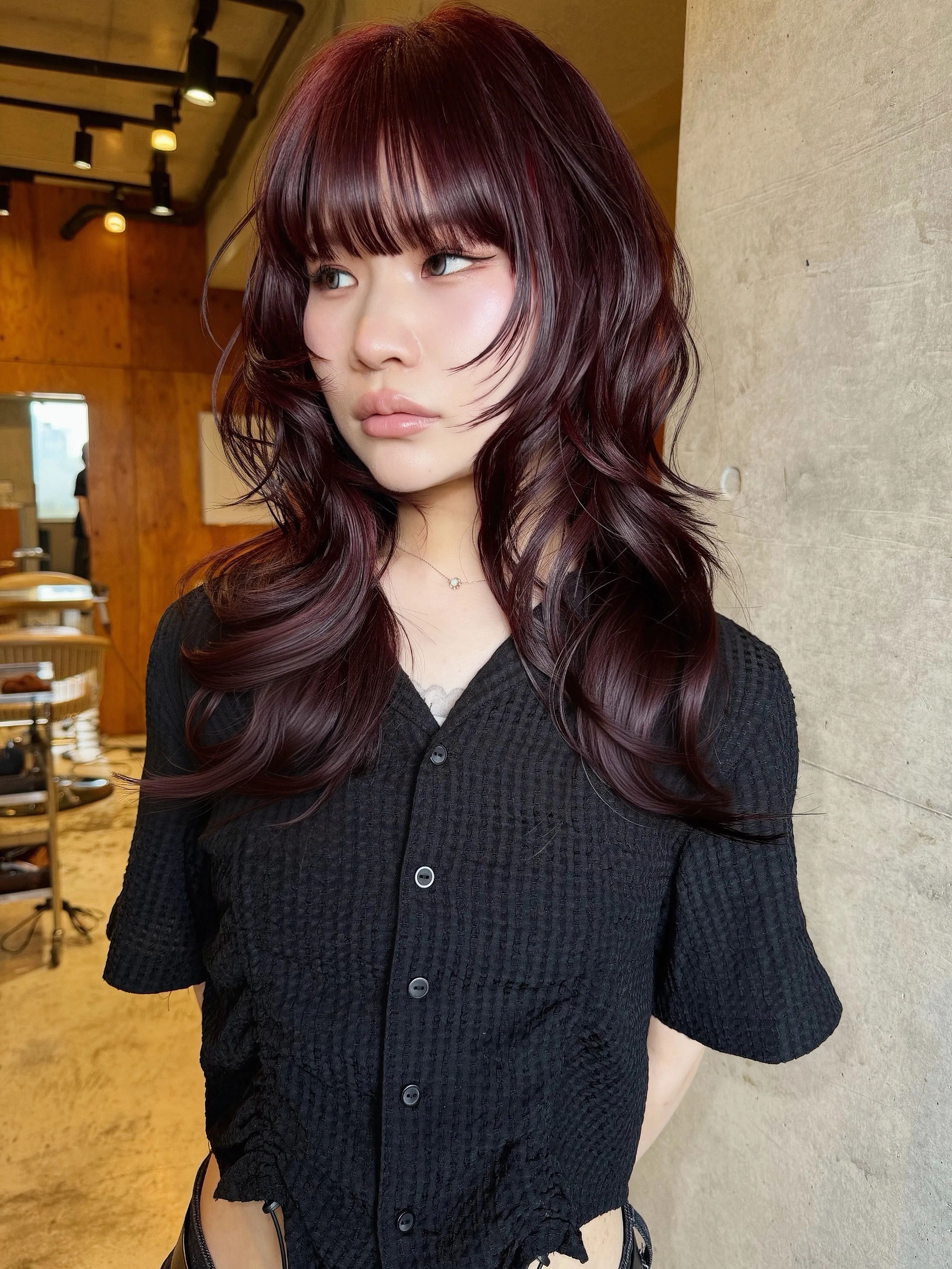 Layered Cut With Bangs