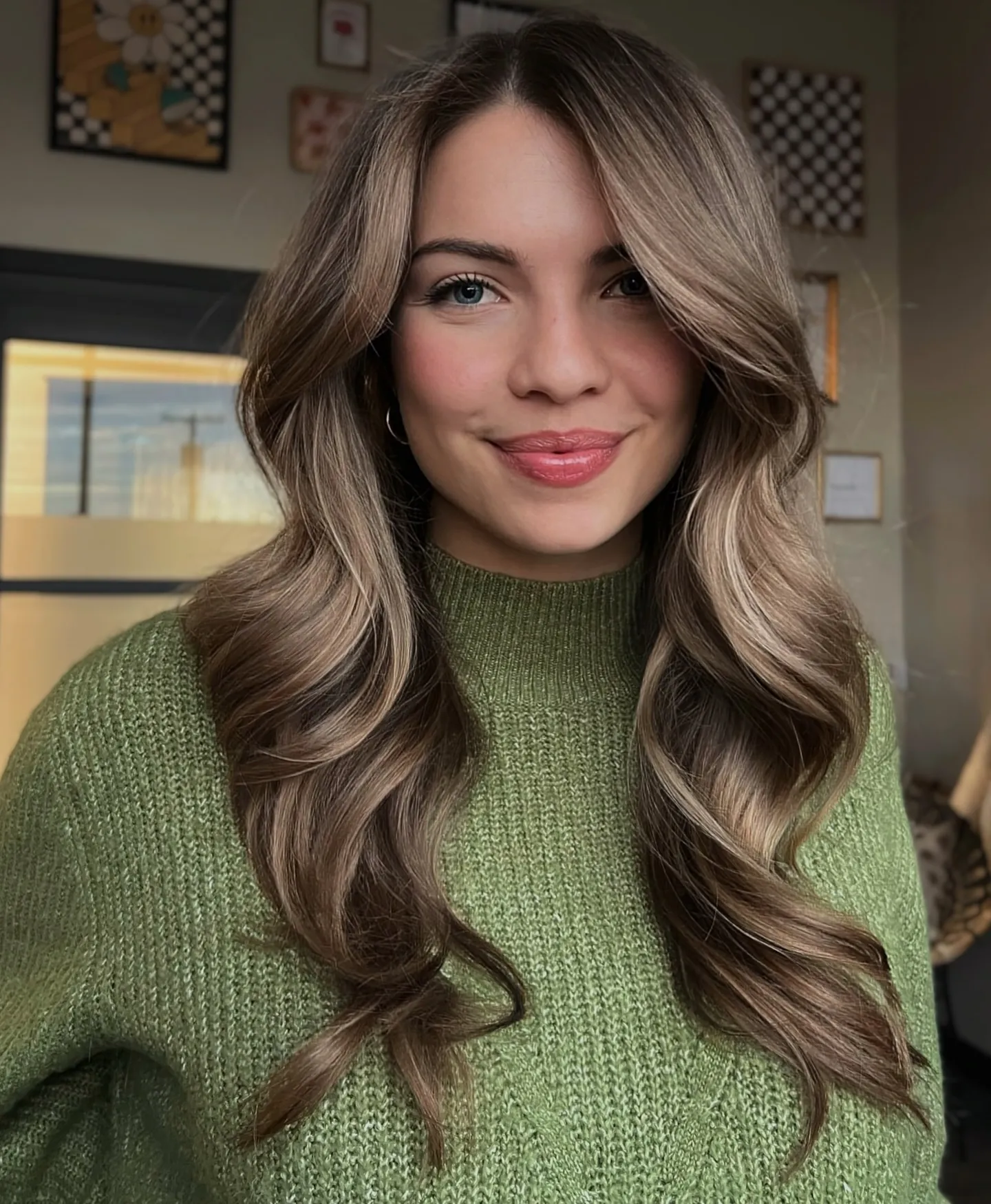 Smoky Dirty Blonde Waves