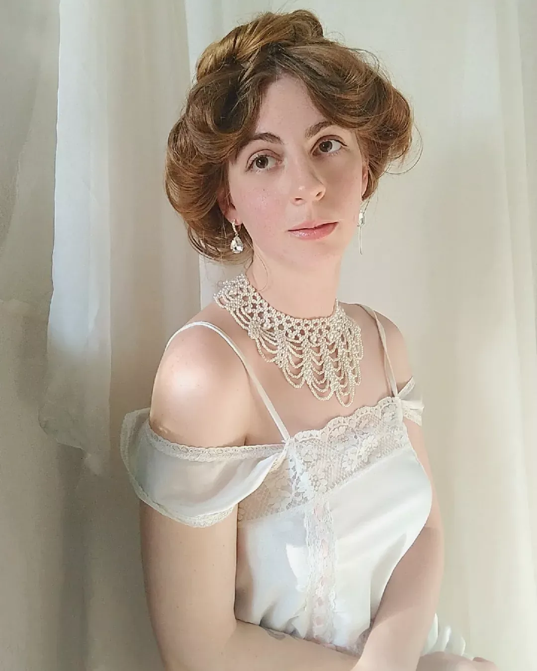 loose gibson updo Edwardian-inspired hairstyle