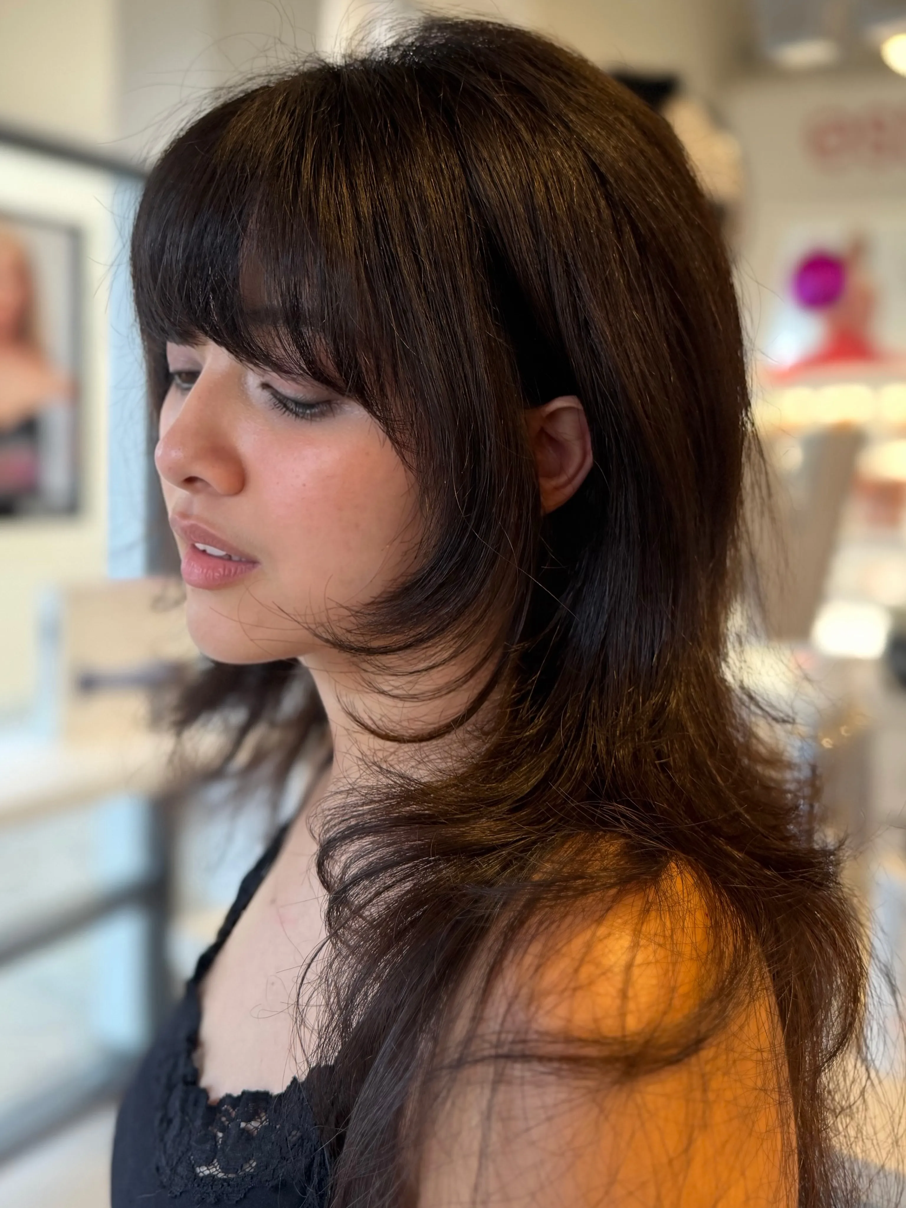 Layered Cut With Fringe