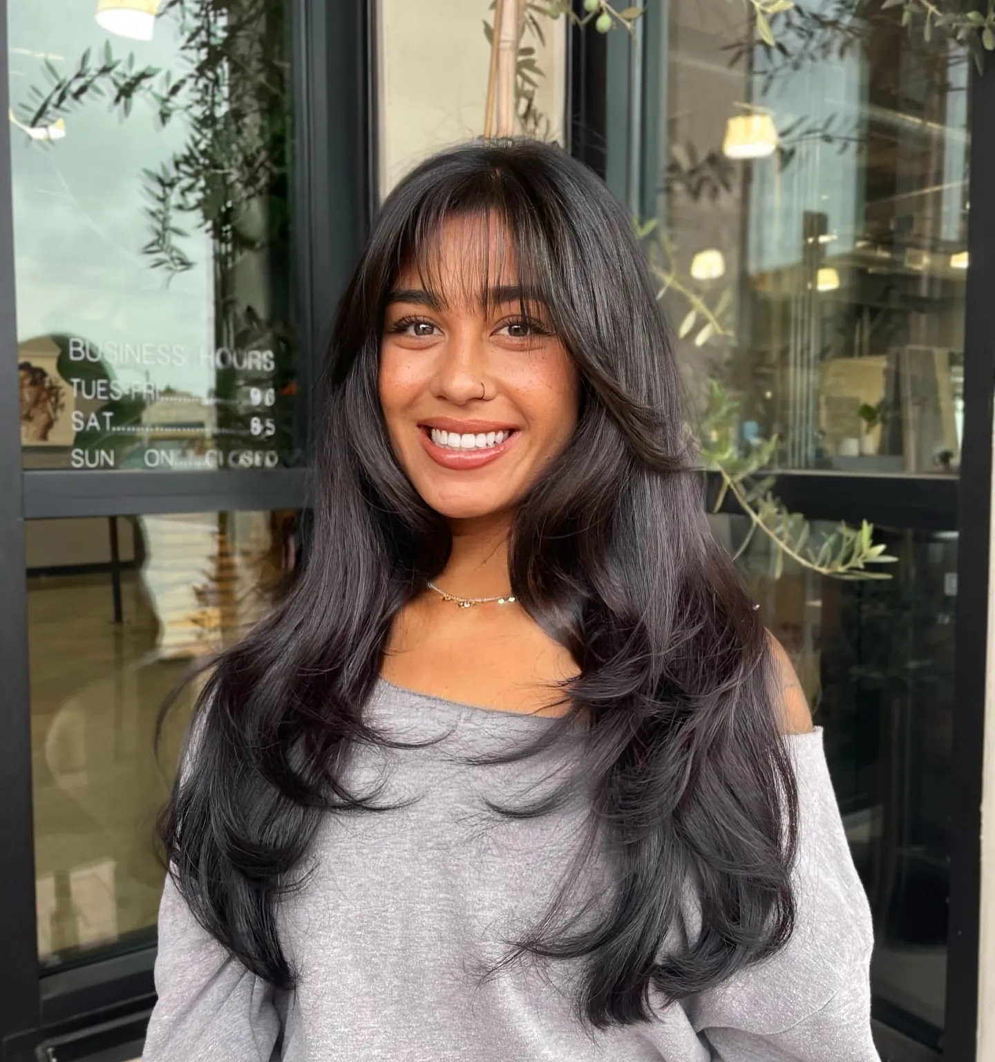 Long Layers With Bangs