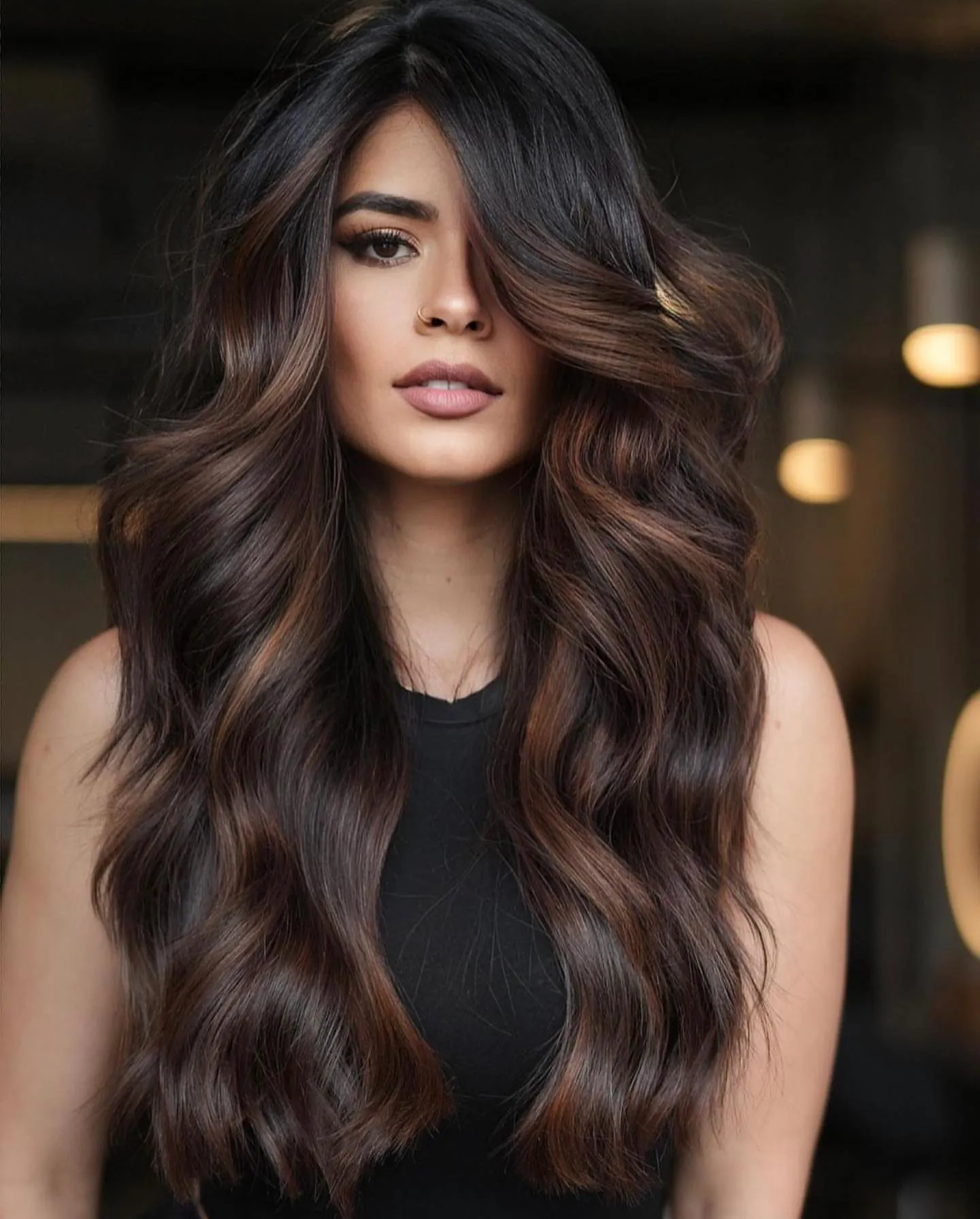 classic brunette layers