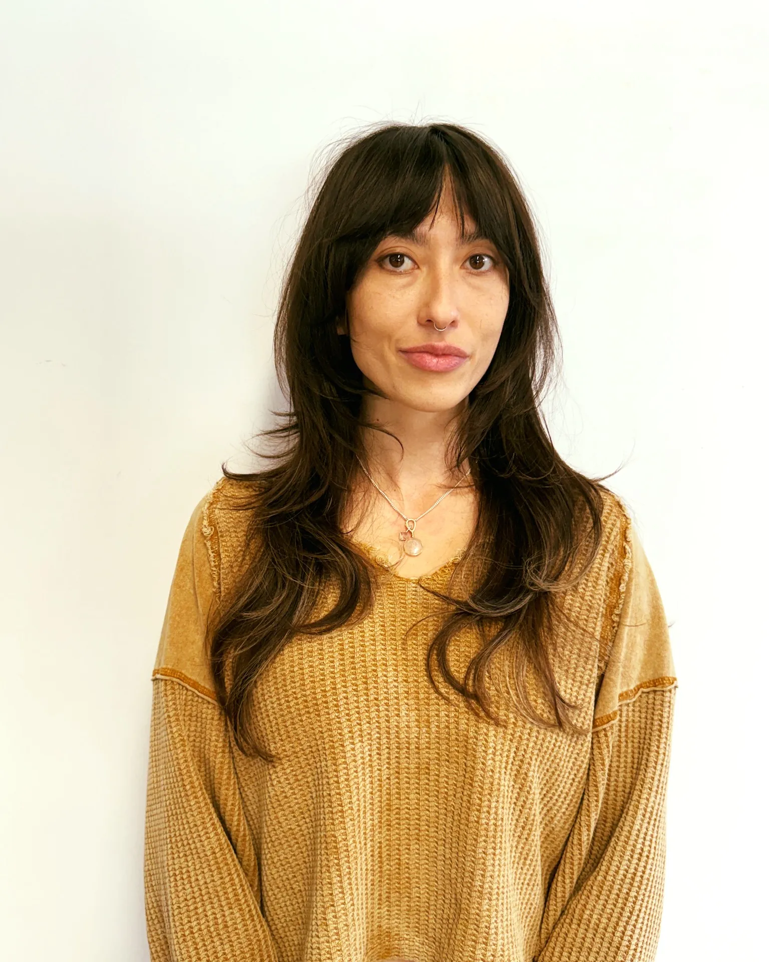 wispy fringe layers haircut