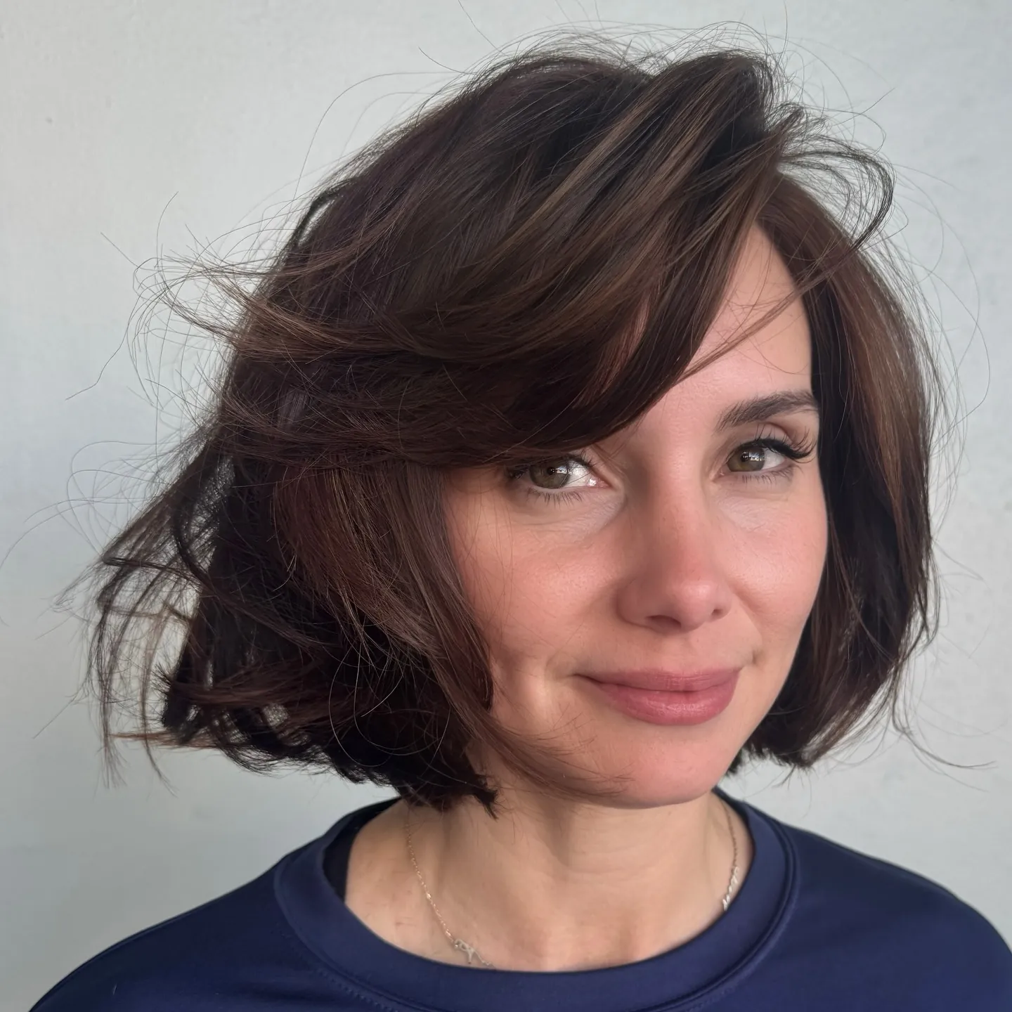 Soft Bob hairstyle