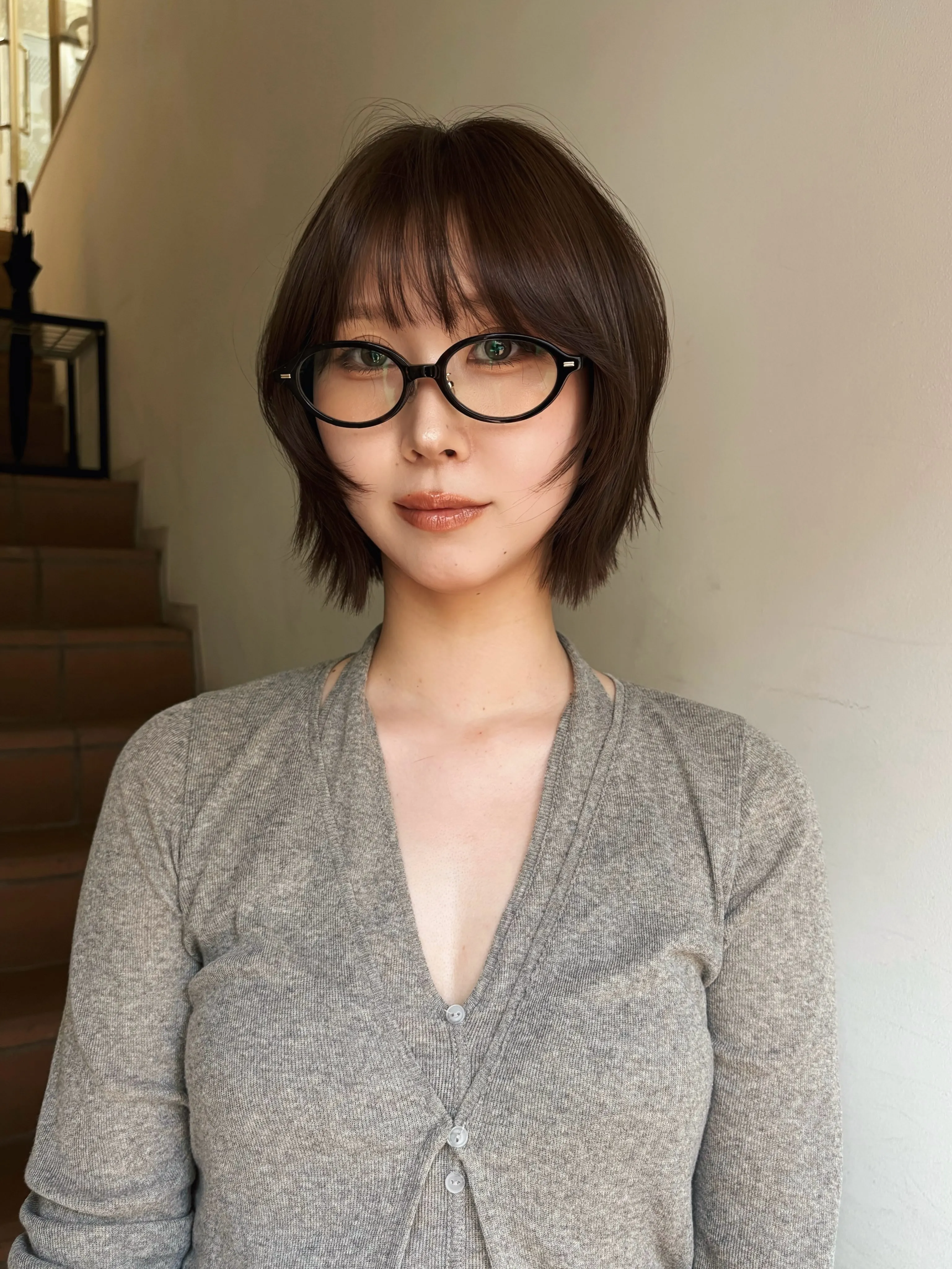 Sleek Bob hairstyle